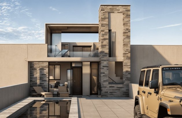 Geschakelde woning - Nieuwbouw  - Fuente Alamo - Fuente Alamo