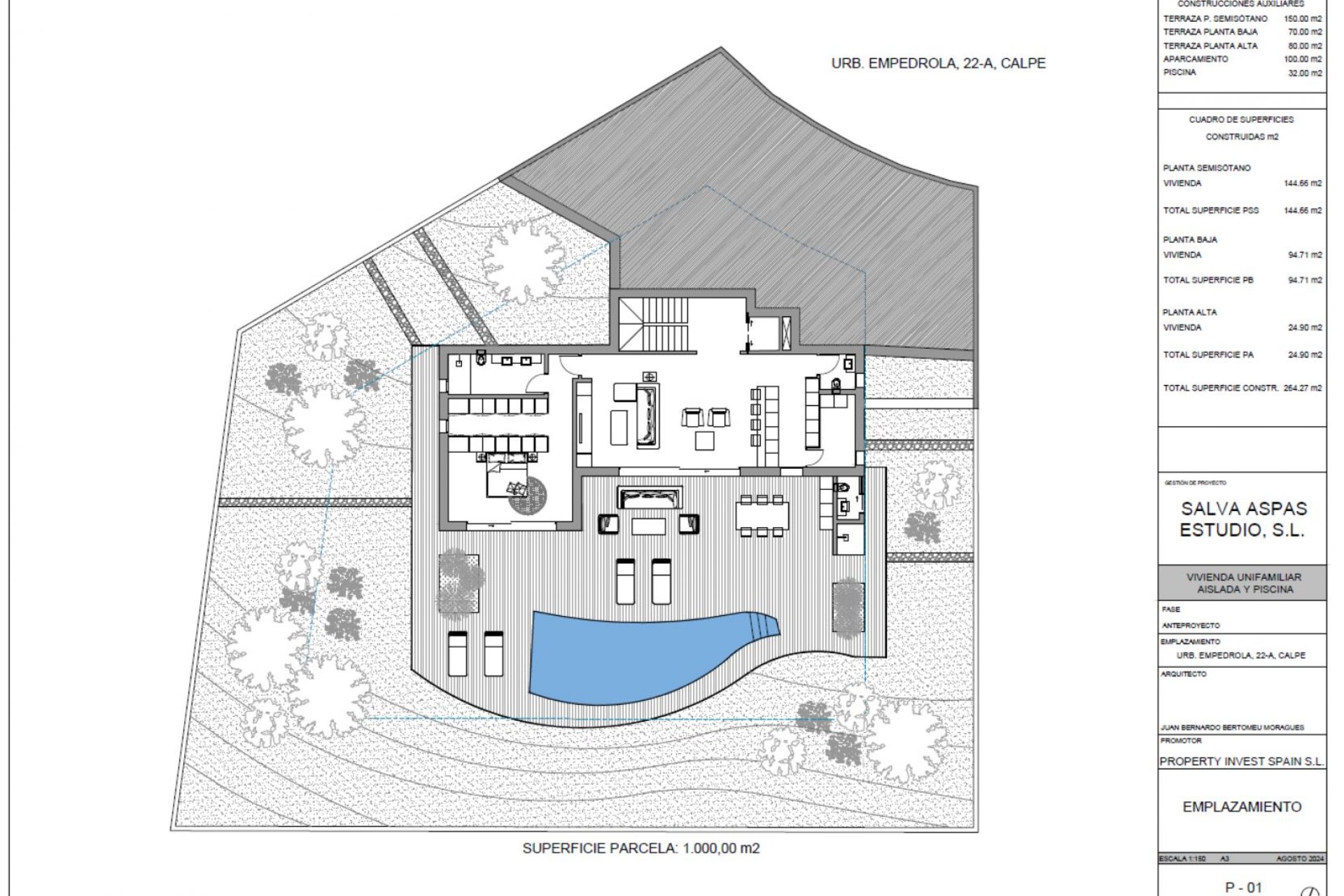 Herverkoop - Villa -
Calpe - Empedrola