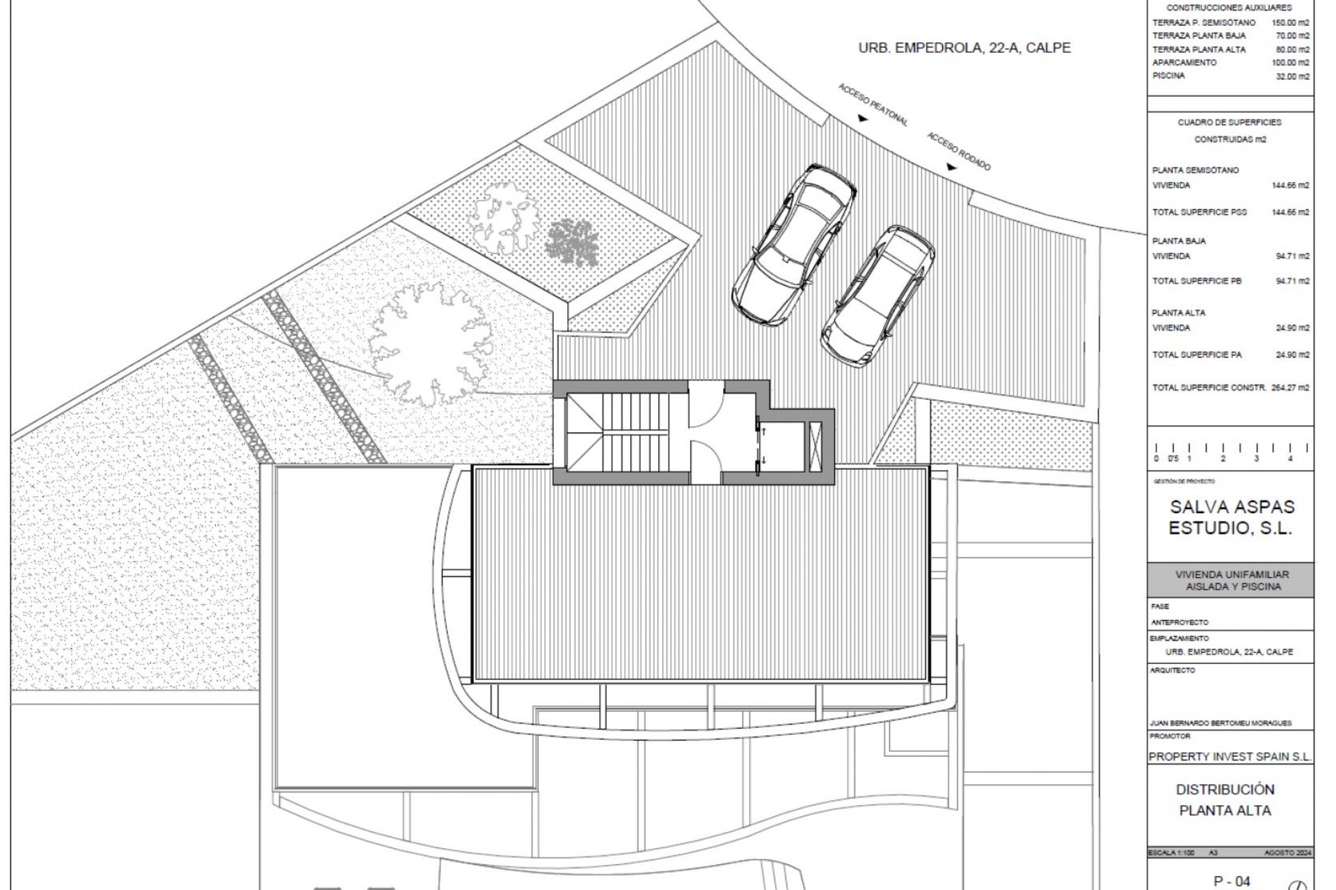 Herverkoop - Villa -
Calpe - Empedrola