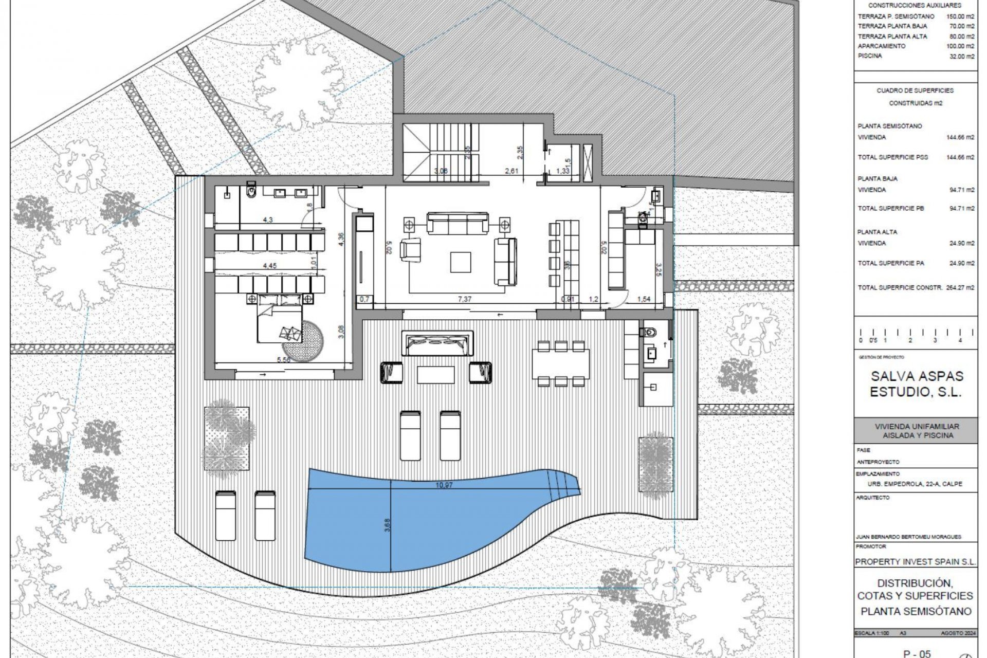 Herverkoop - Villa -
Calpe - Empedrola