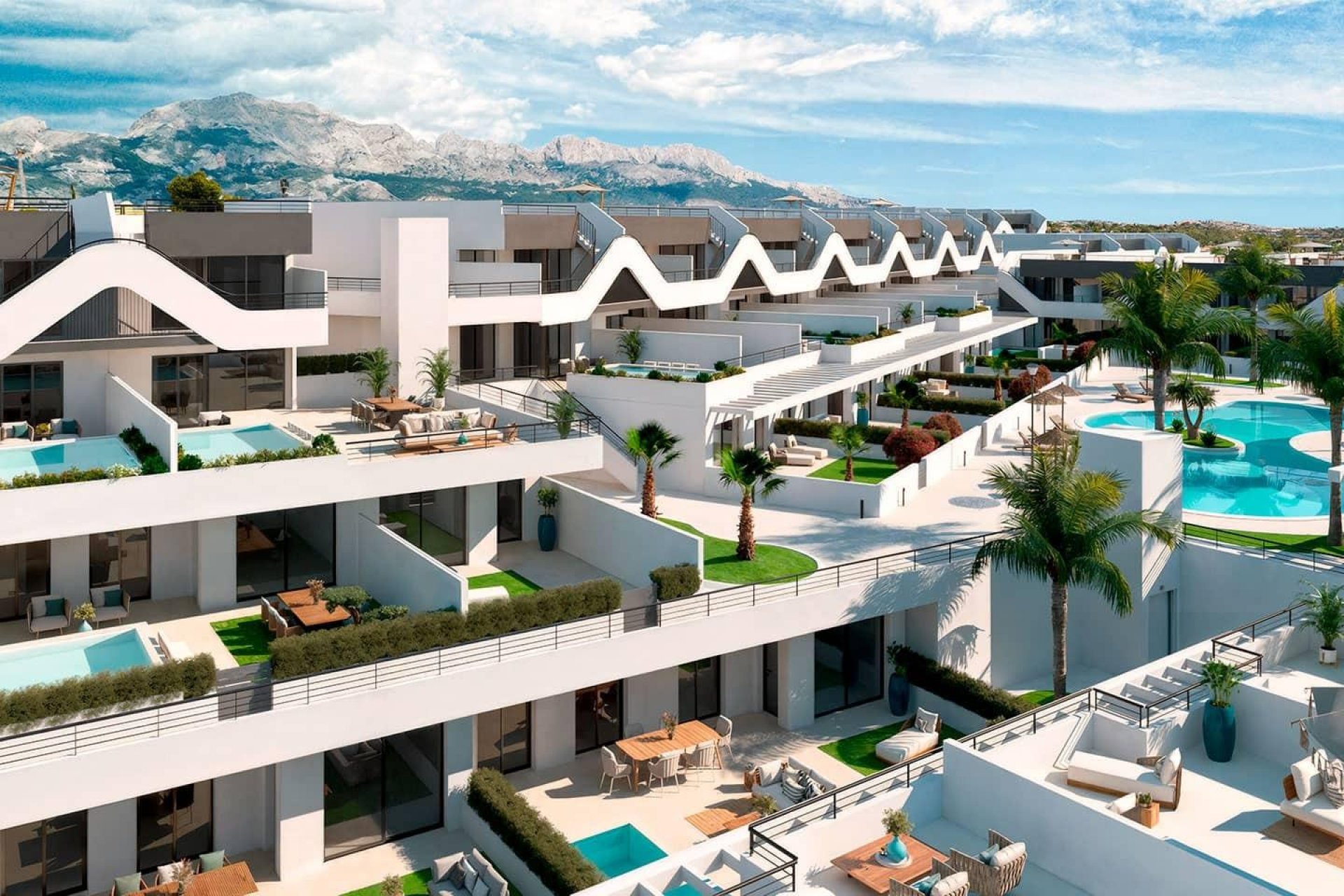 New Build - Apartment / flat -
Alfas del Pí - Alfaz del Sol