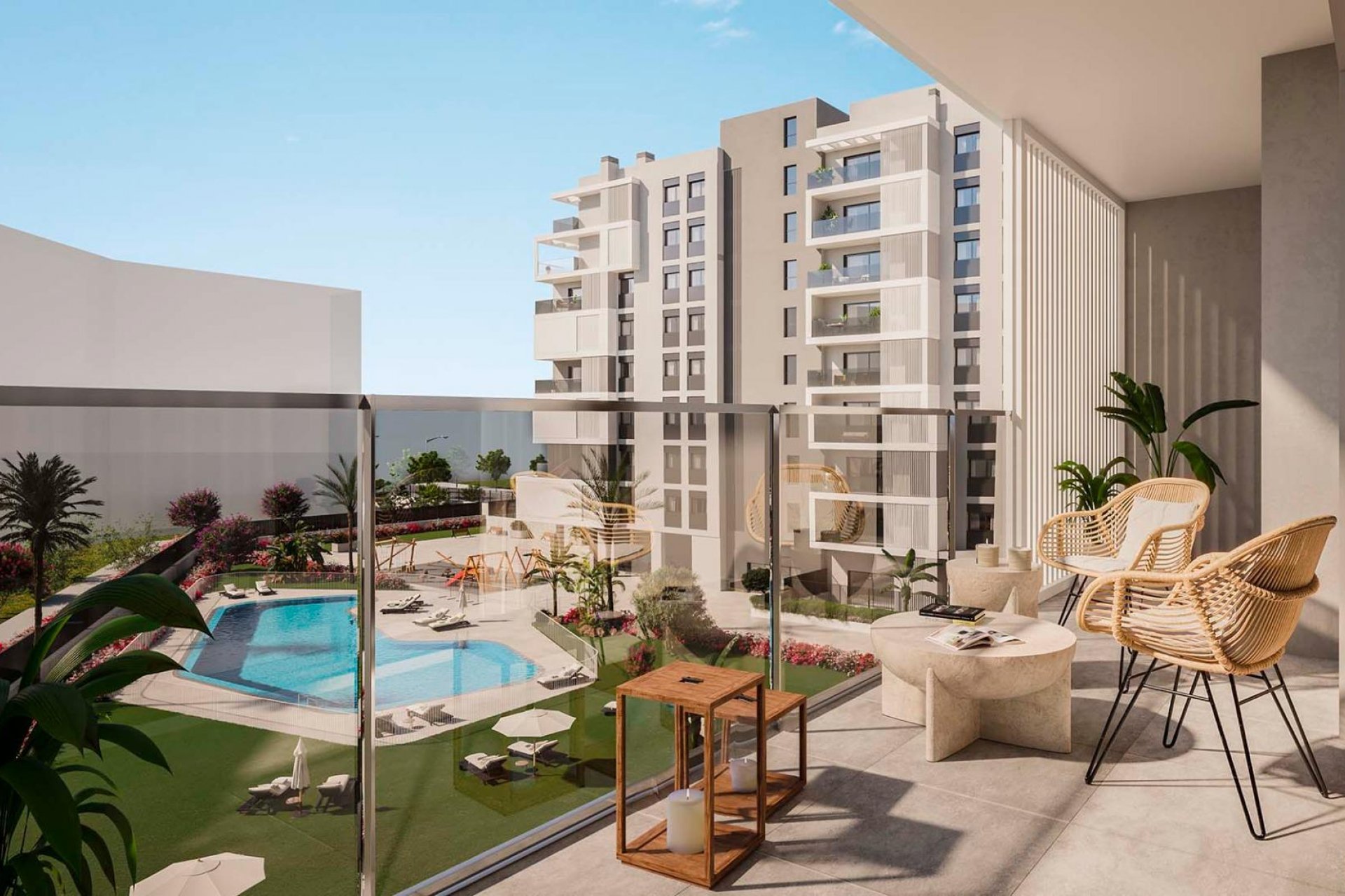 New Build - Apartment / flat -
Alicante - PAU 1