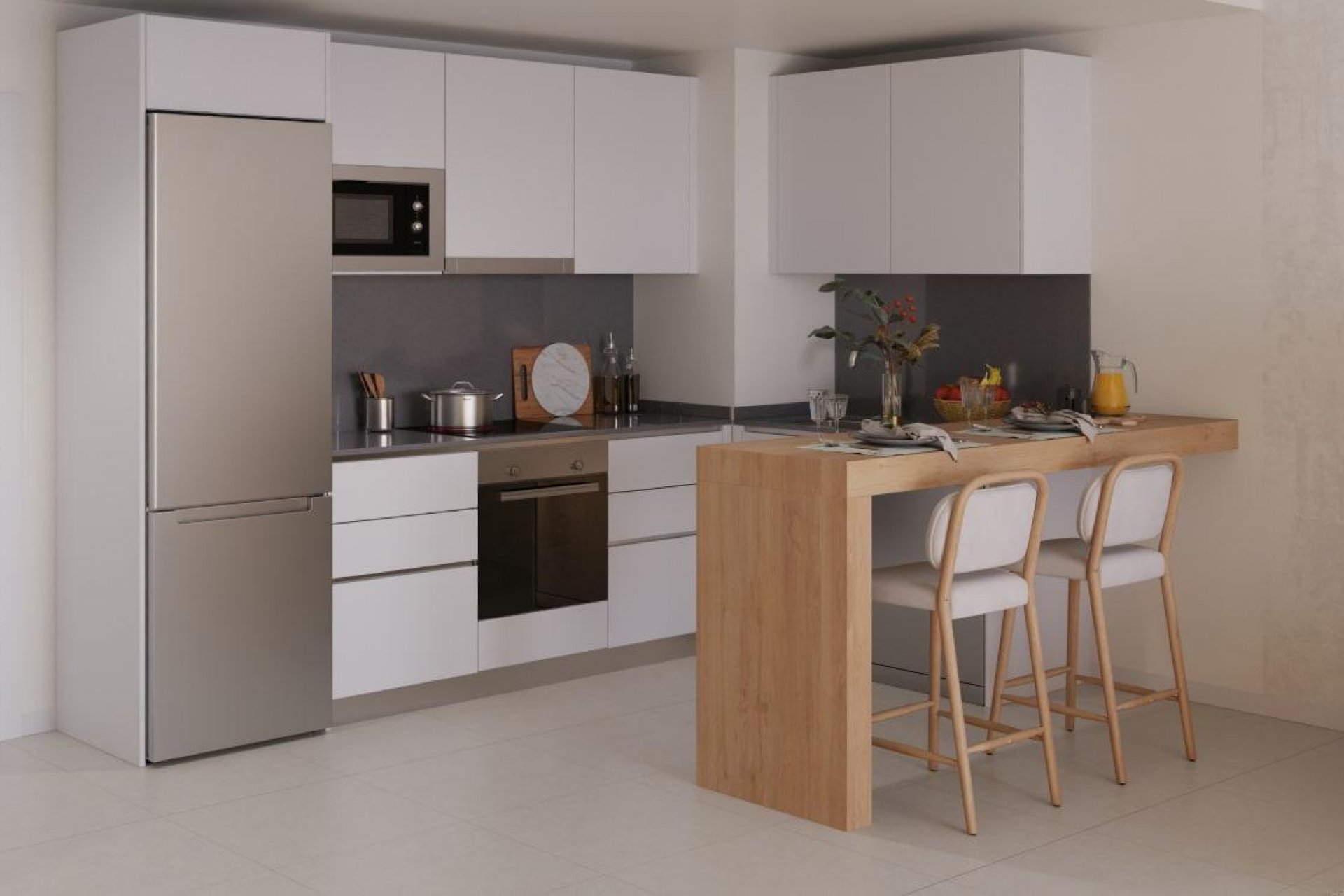 New Build - Apartment / flat -
Benalmádena - Benalmádena Pueblo