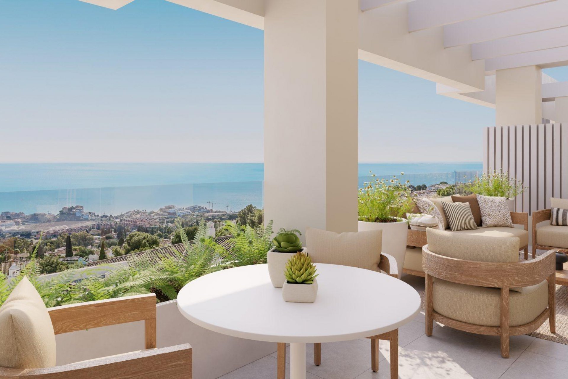 New Build - Apartment / flat -
Benalmádena - Benalmádena Pueblo