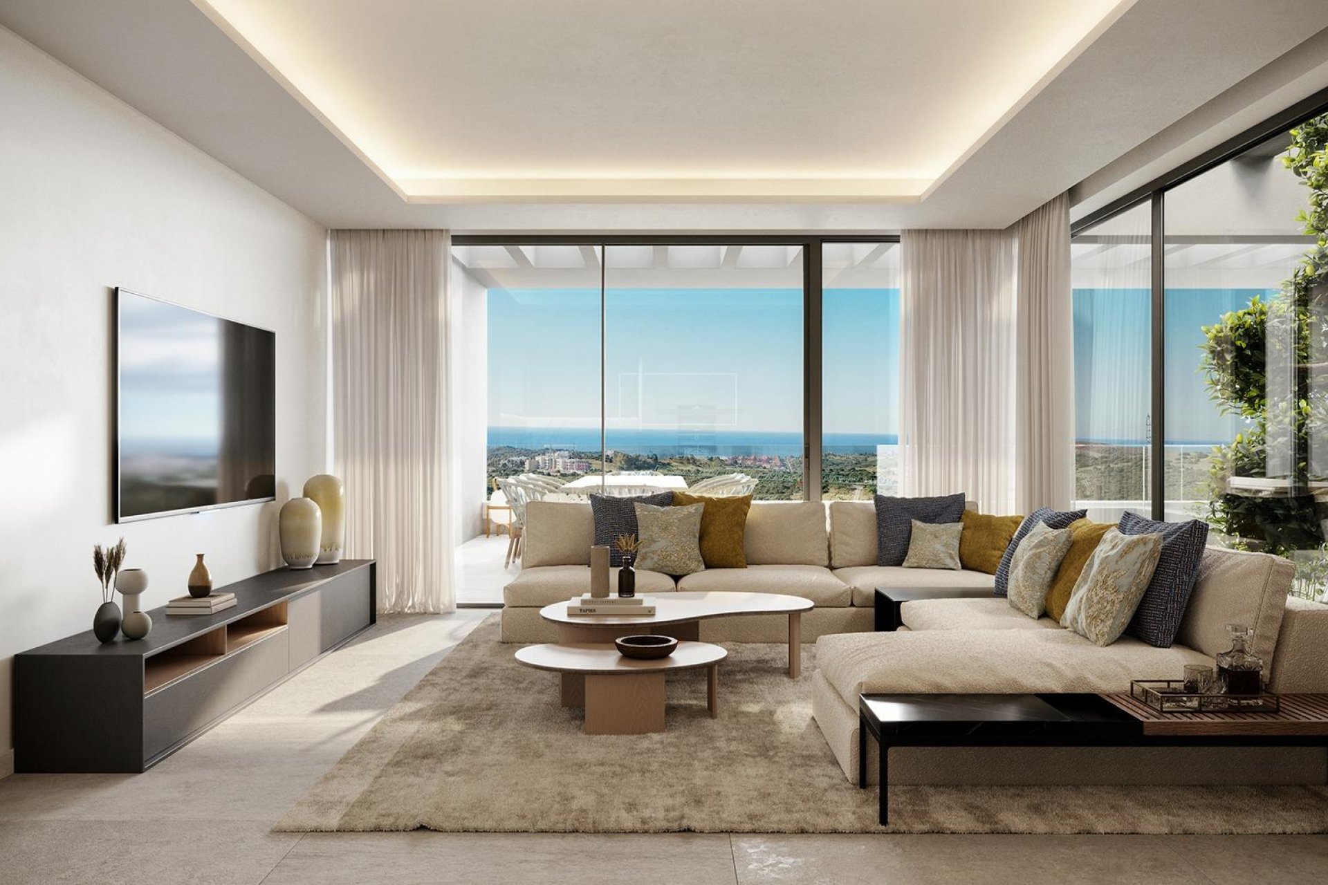 New Build - Apartment / flat -
Casares - Alcazaba Lagoon