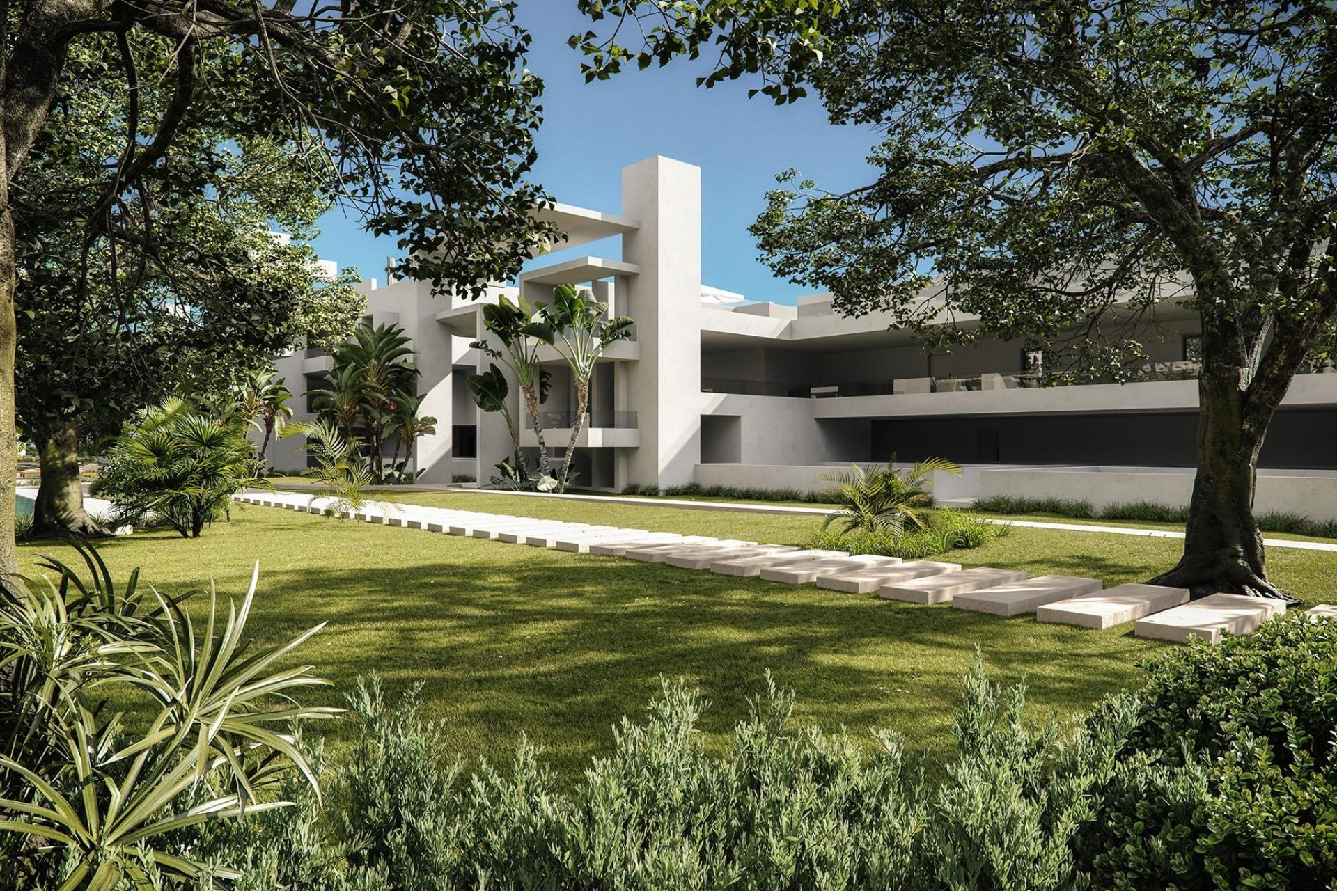 New Build - Apartment / flat -
Casares - Alcazaba Lagoon