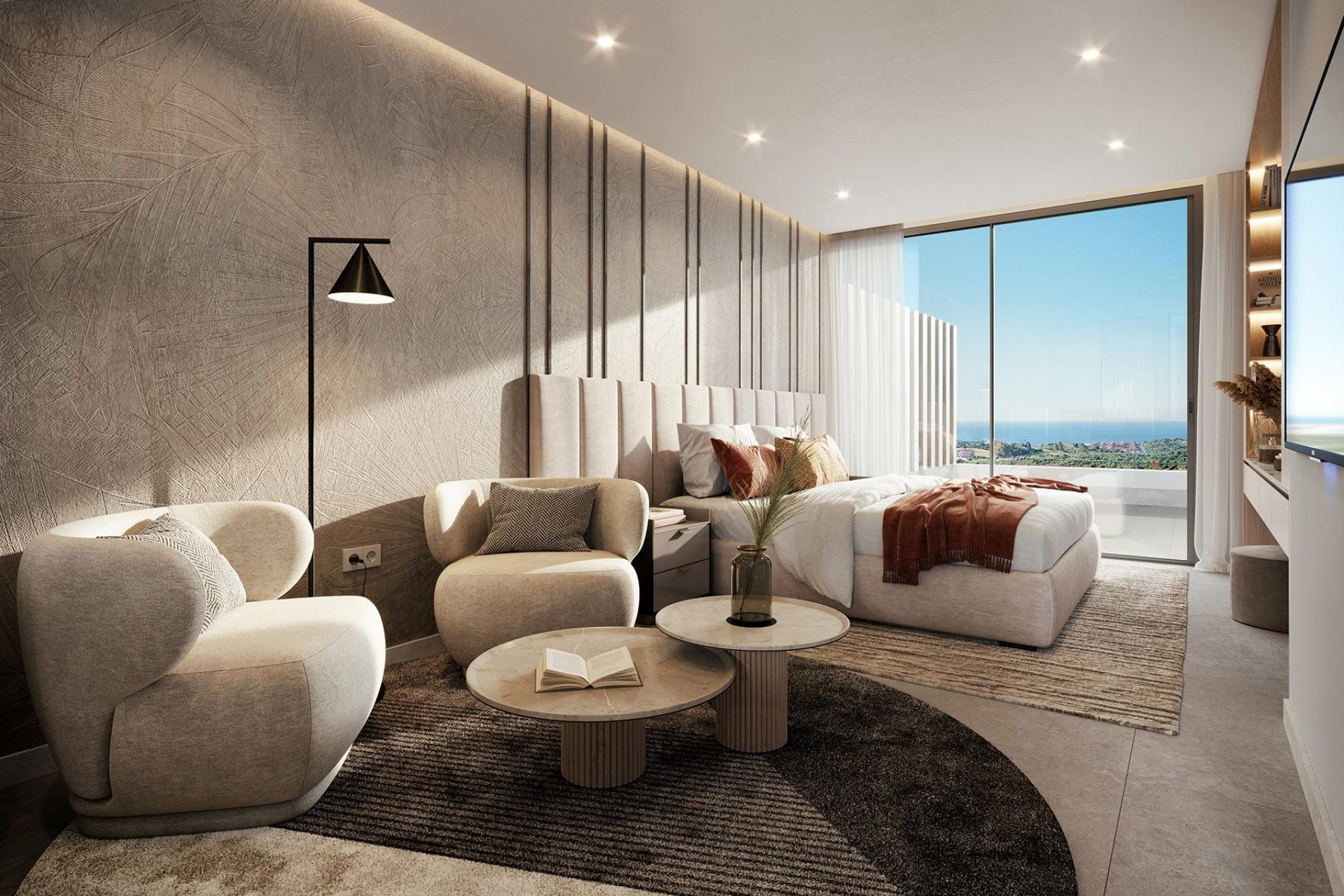 New Build - Apartment / flat -
Casares - Alcazaba Lagoon