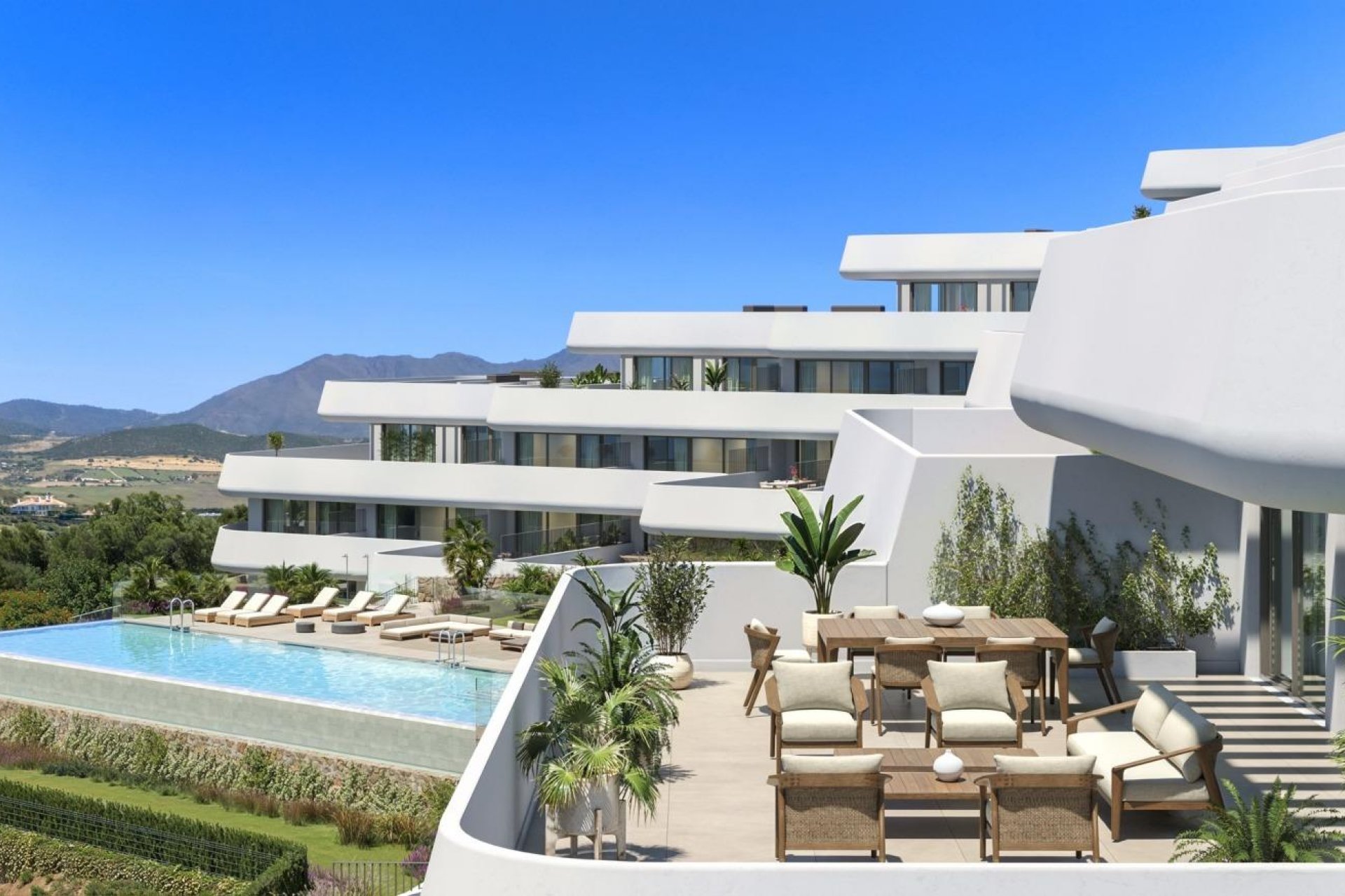 New Build - Apartment / flat -
Casares - Casares Golf