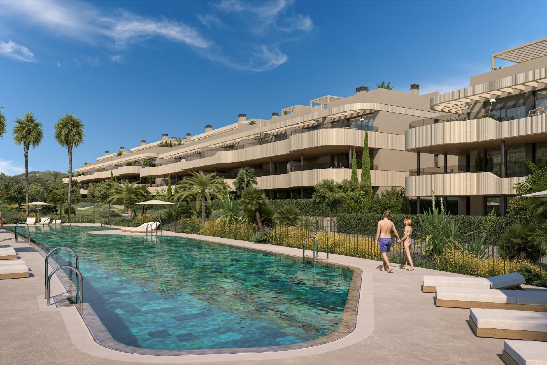 New Build - Apartment / flat -
Estepona - El Paraiso Golf Club