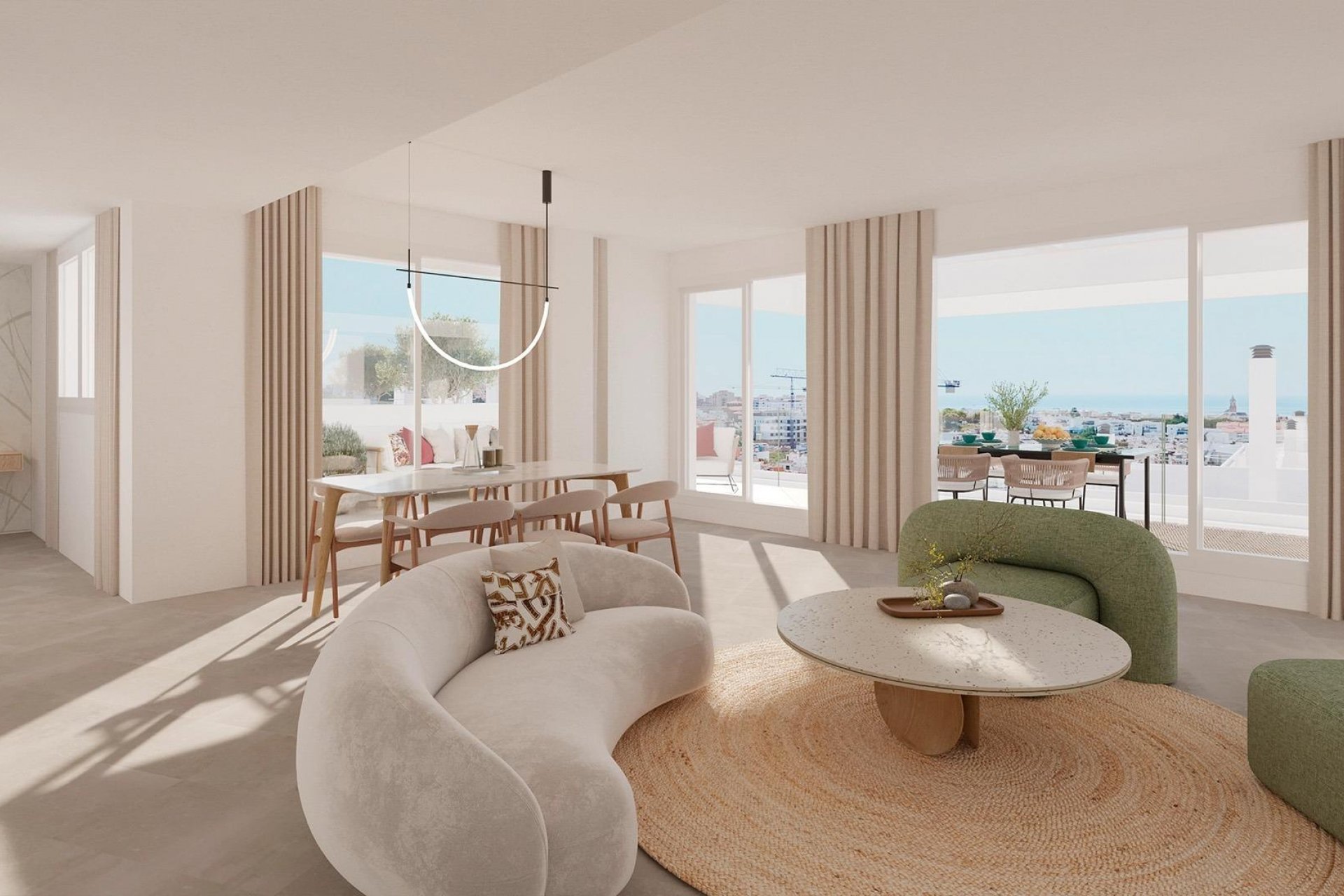 New Build - Apartment / flat -
Estepona - Polideportivo
