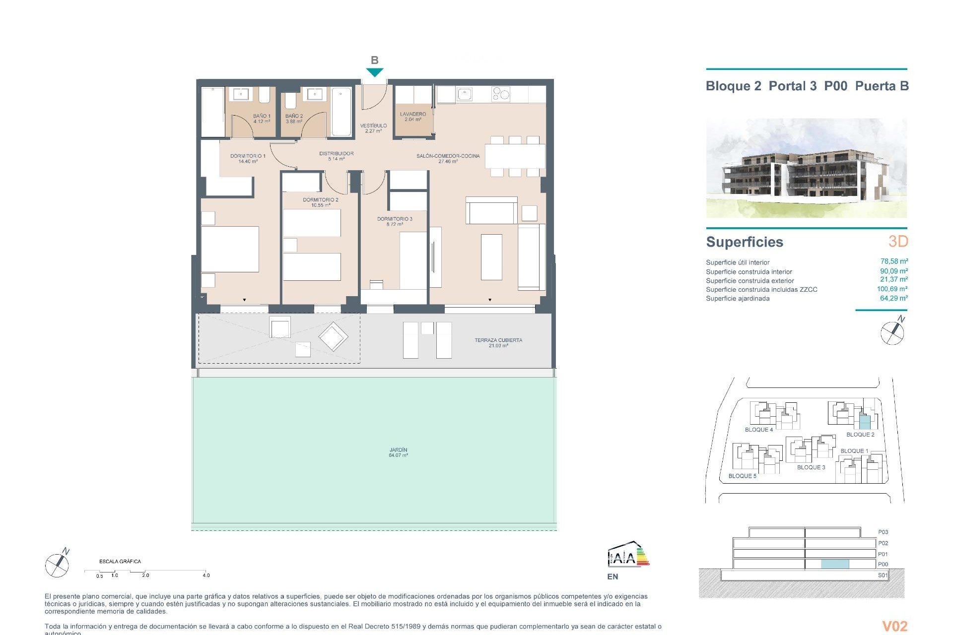 New Build - Apartment / flat -
Godella - Campolivar