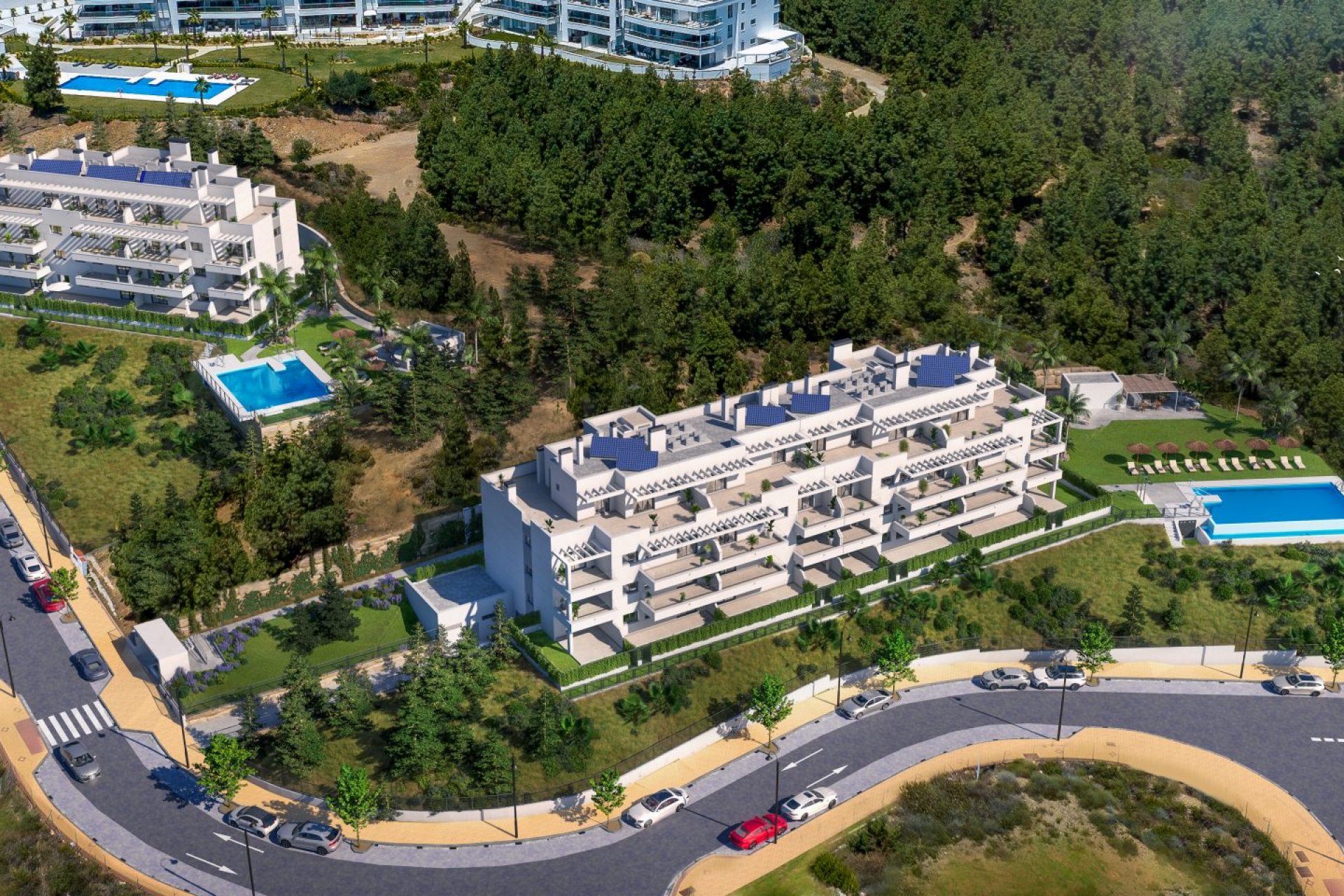 New Build - Apartment / flat -
Las Lagunas de Mijas
