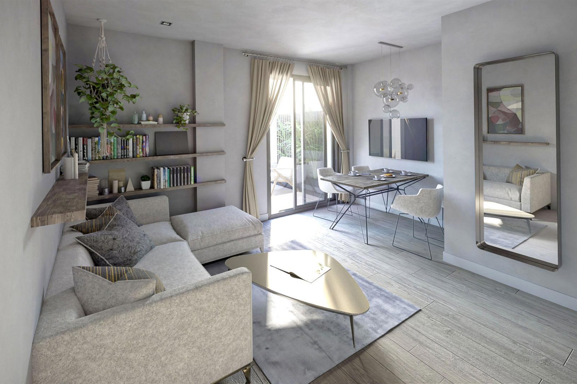 New Build - Apartment / flat -
Las Lagunas de Mijas
