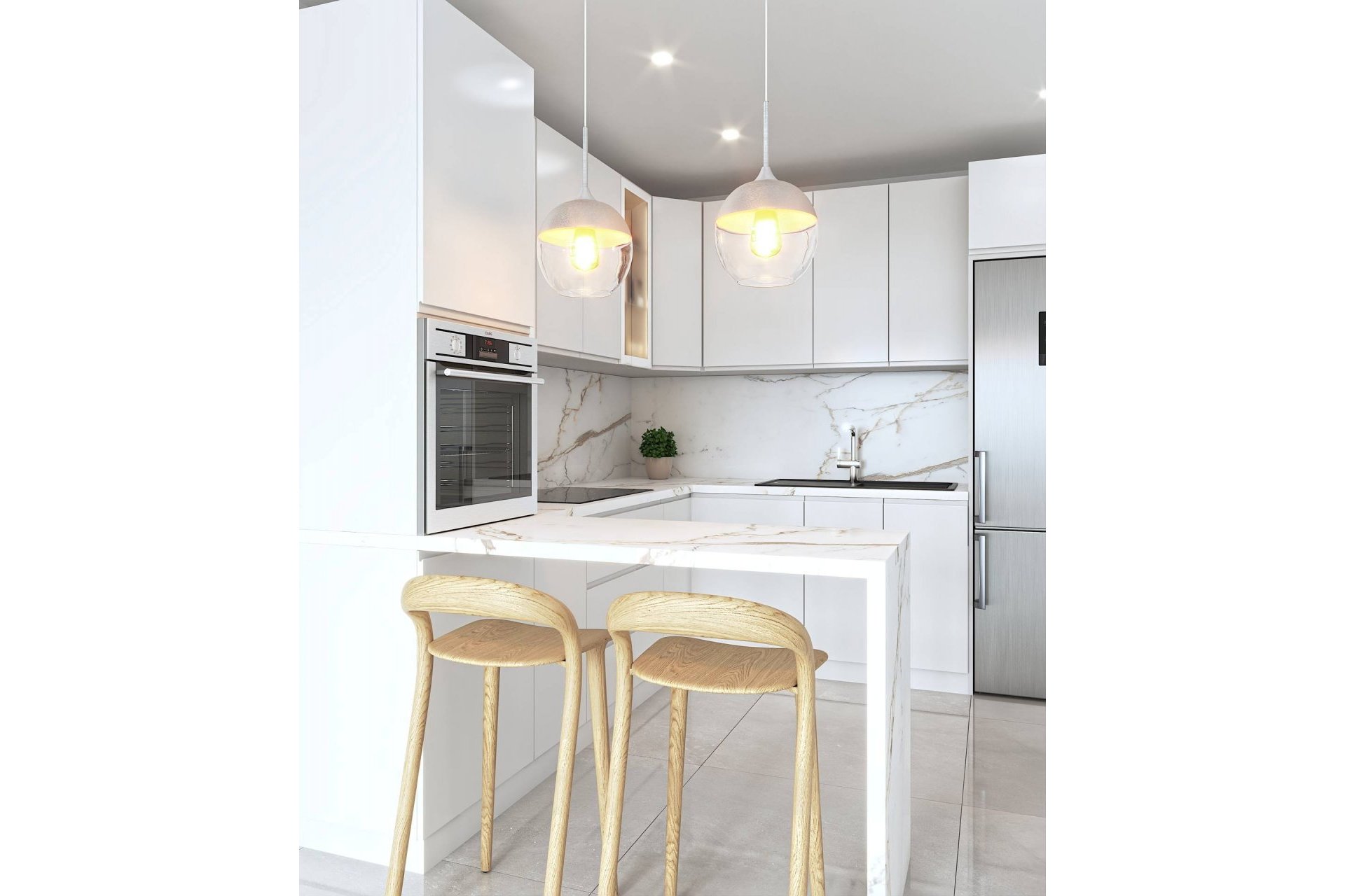 New Build - Apartment / flat -
Las Lagunas de Mijas