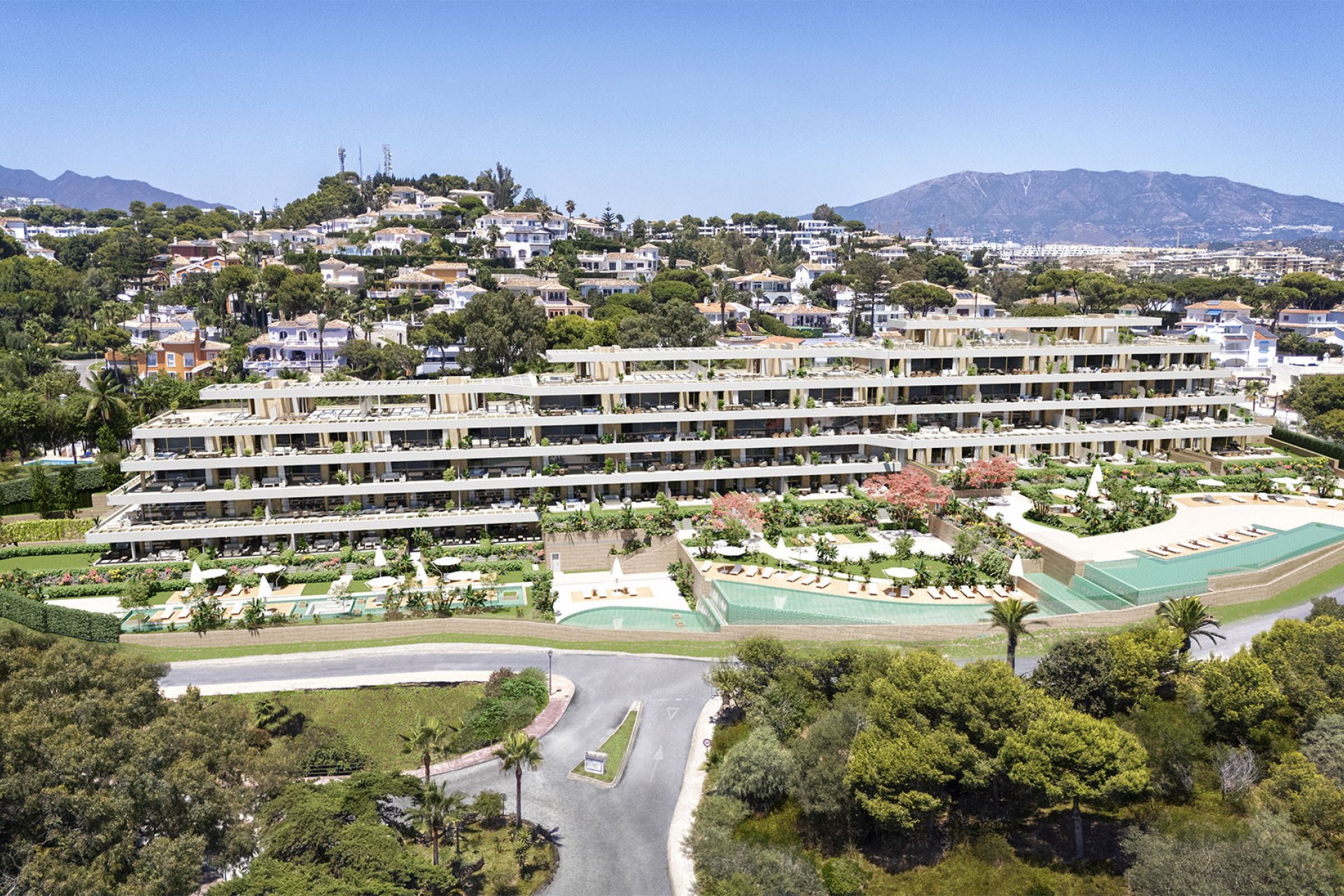New Build - Apartment / flat -
Las Lagunas de Mijas
