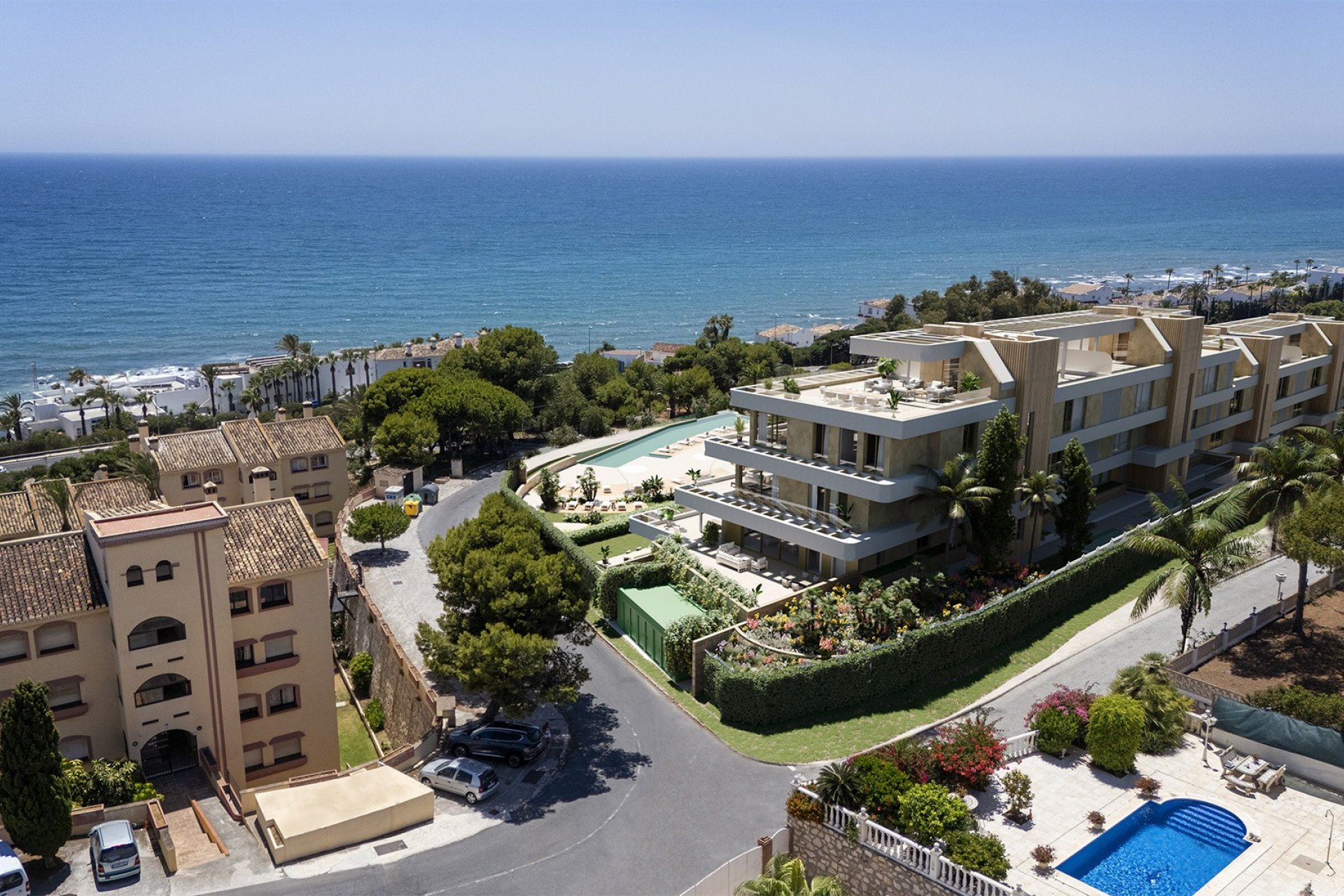New Build - Apartment / flat -
Las Lagunas de Mijas