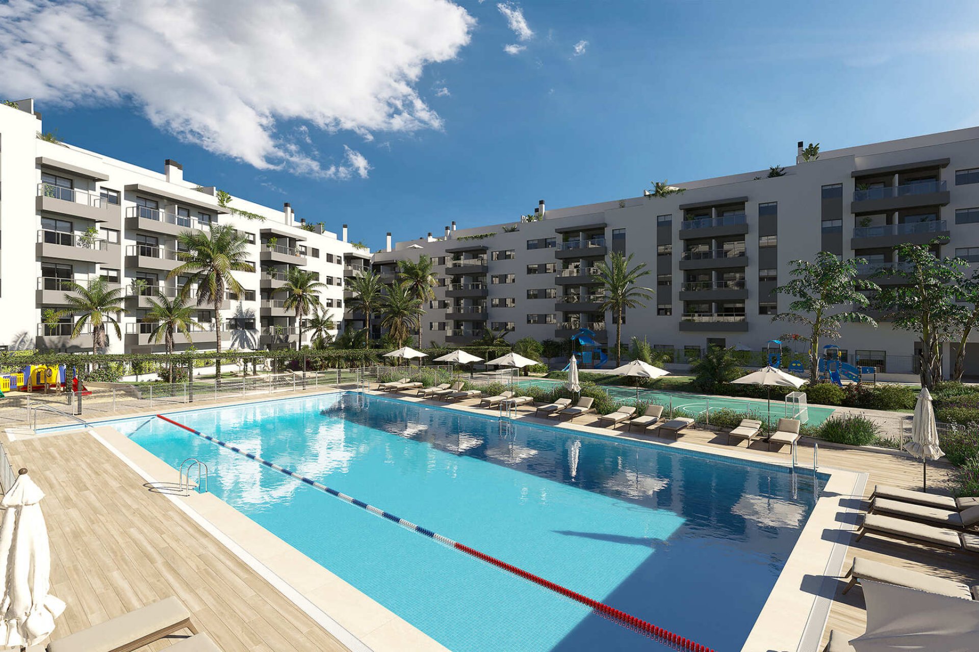 New Build - Apartment / flat -
Las Lagunas de Mijas
