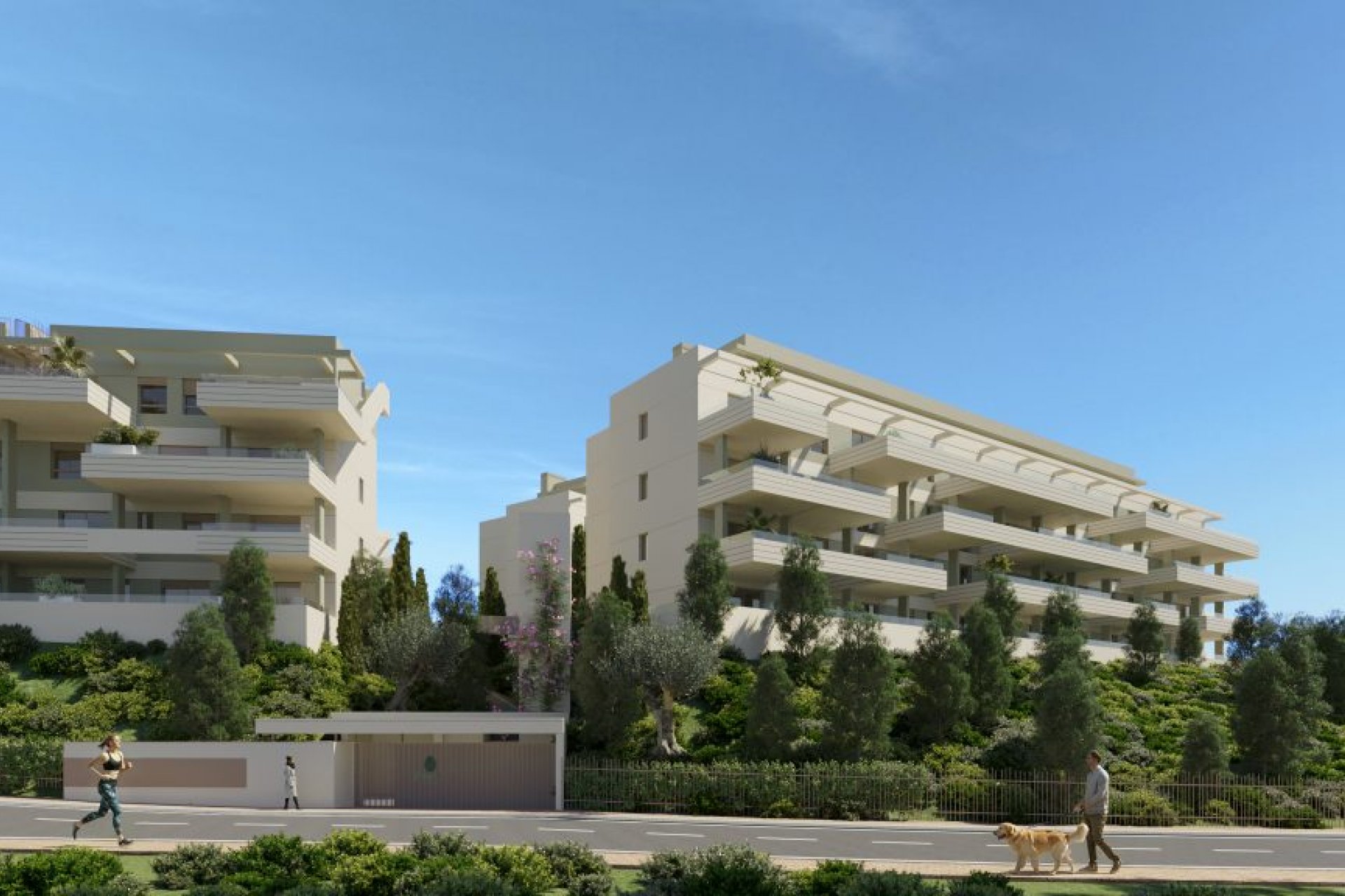New Build - Apartment / flat -
Las Lagunas de Mijas
