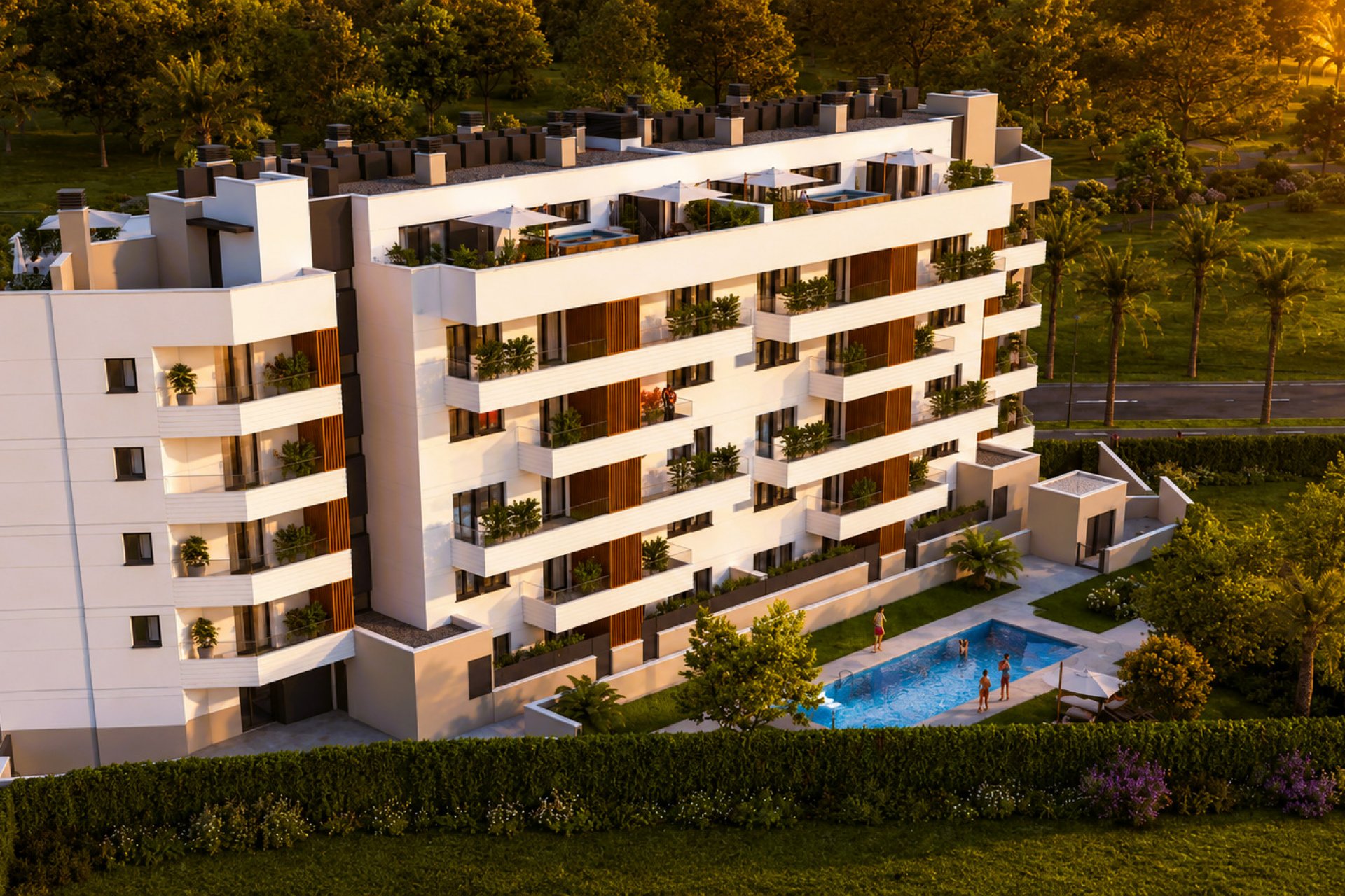 New Build - Apartment / flat -
Las Lagunas de Mijas