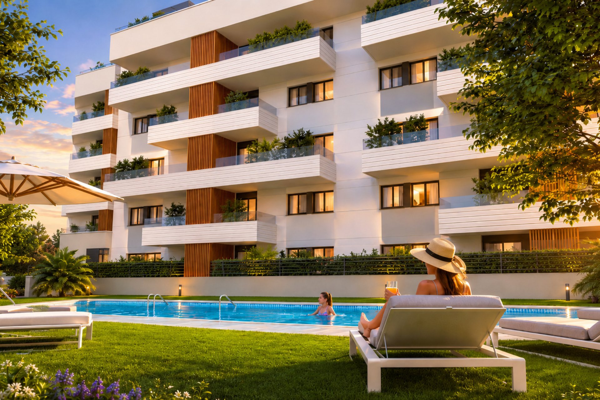 New Build - Apartment / flat -
Las Lagunas de Mijas