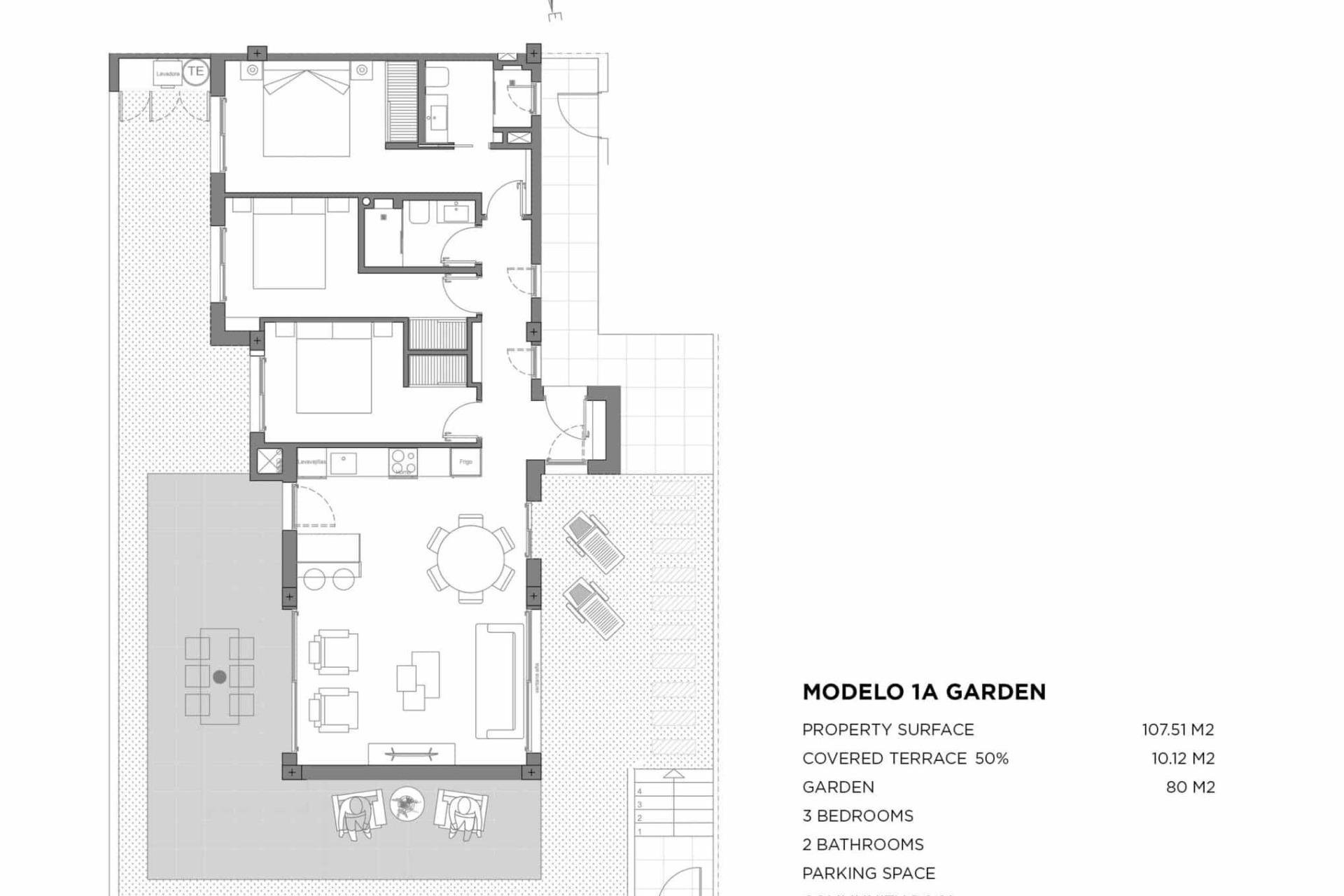 New Build - Apartment / flat -
Los Alcázares - Parque Diana