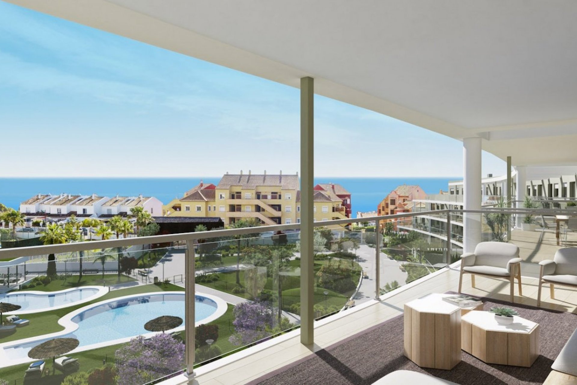 New Build - Apartment / flat -
Manilva - Aldea Beach
