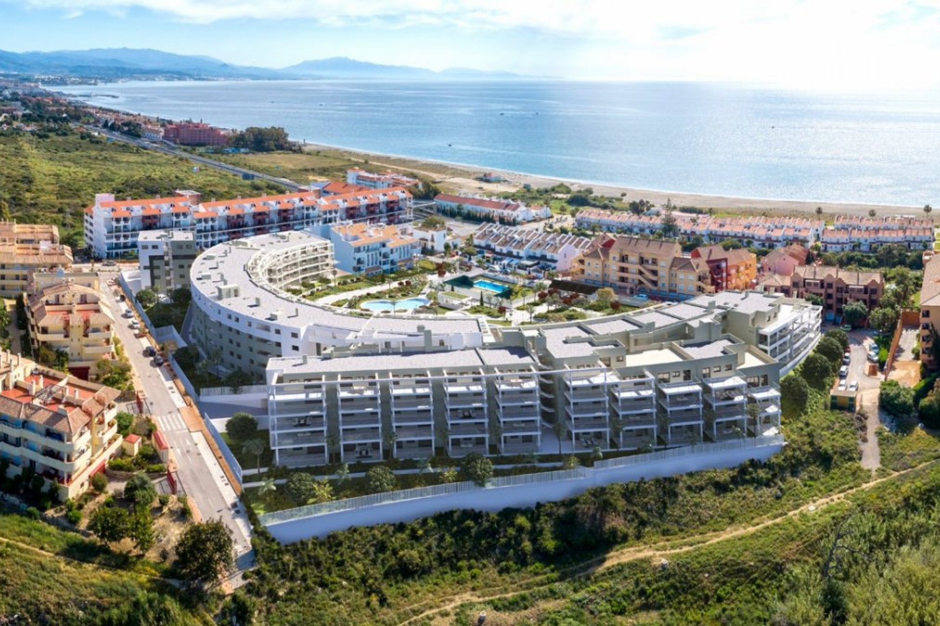 New Build - Apartment / flat -
Manilva - Aldea Beach
