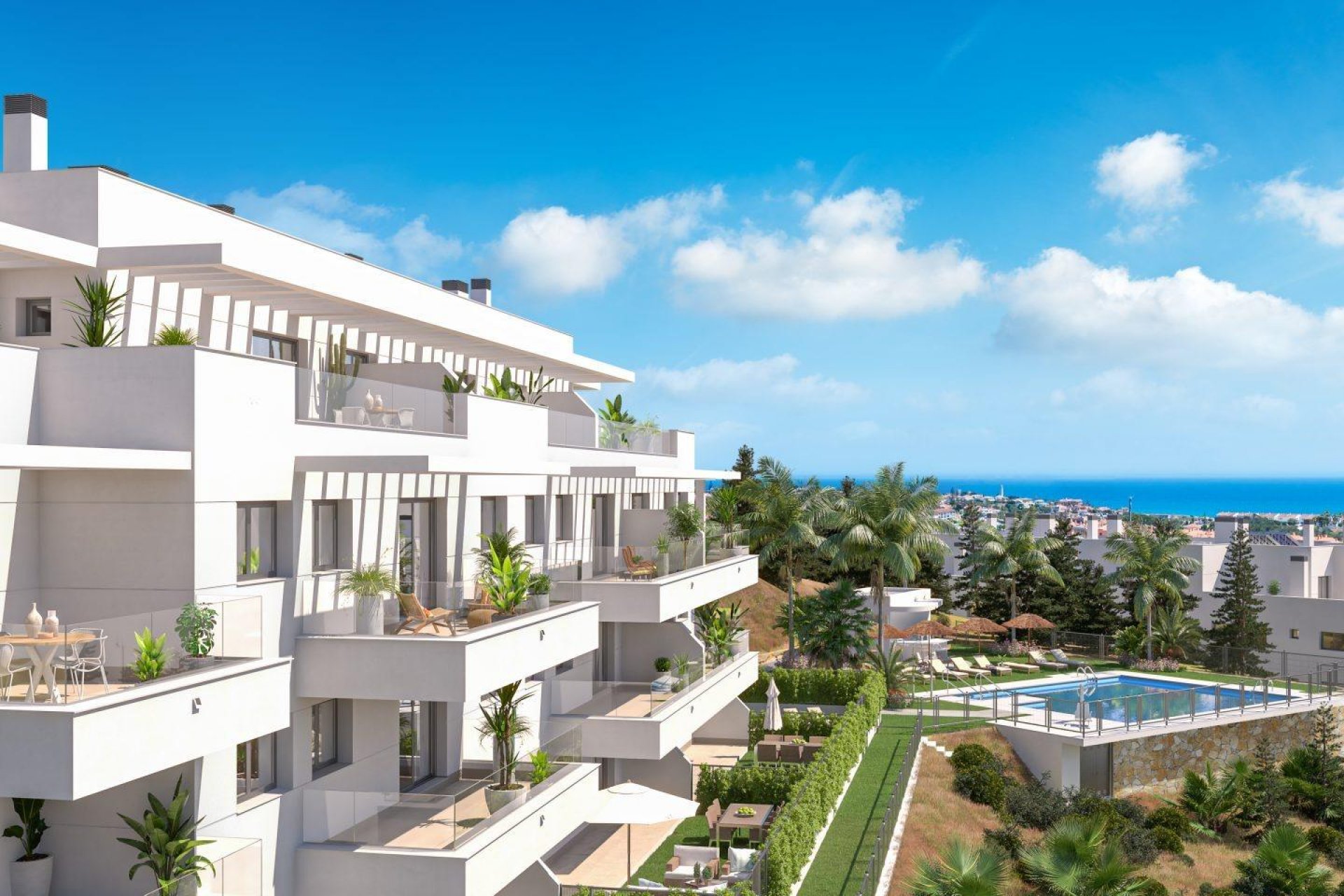 New Build - Apartment / flat -
Mijas - El Chaparral