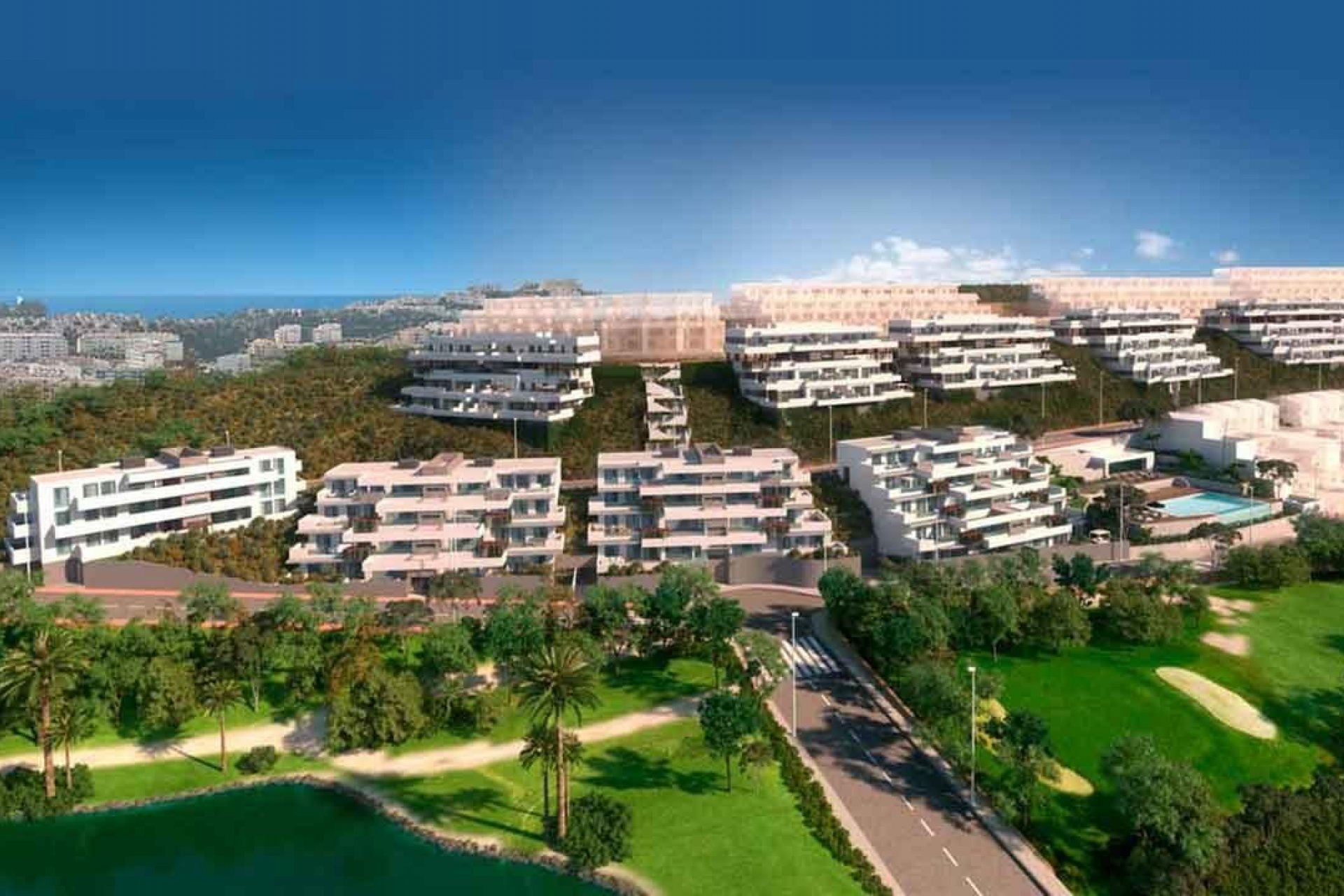 New Build - Apartment / flat -
Mijas - La Noria Golf