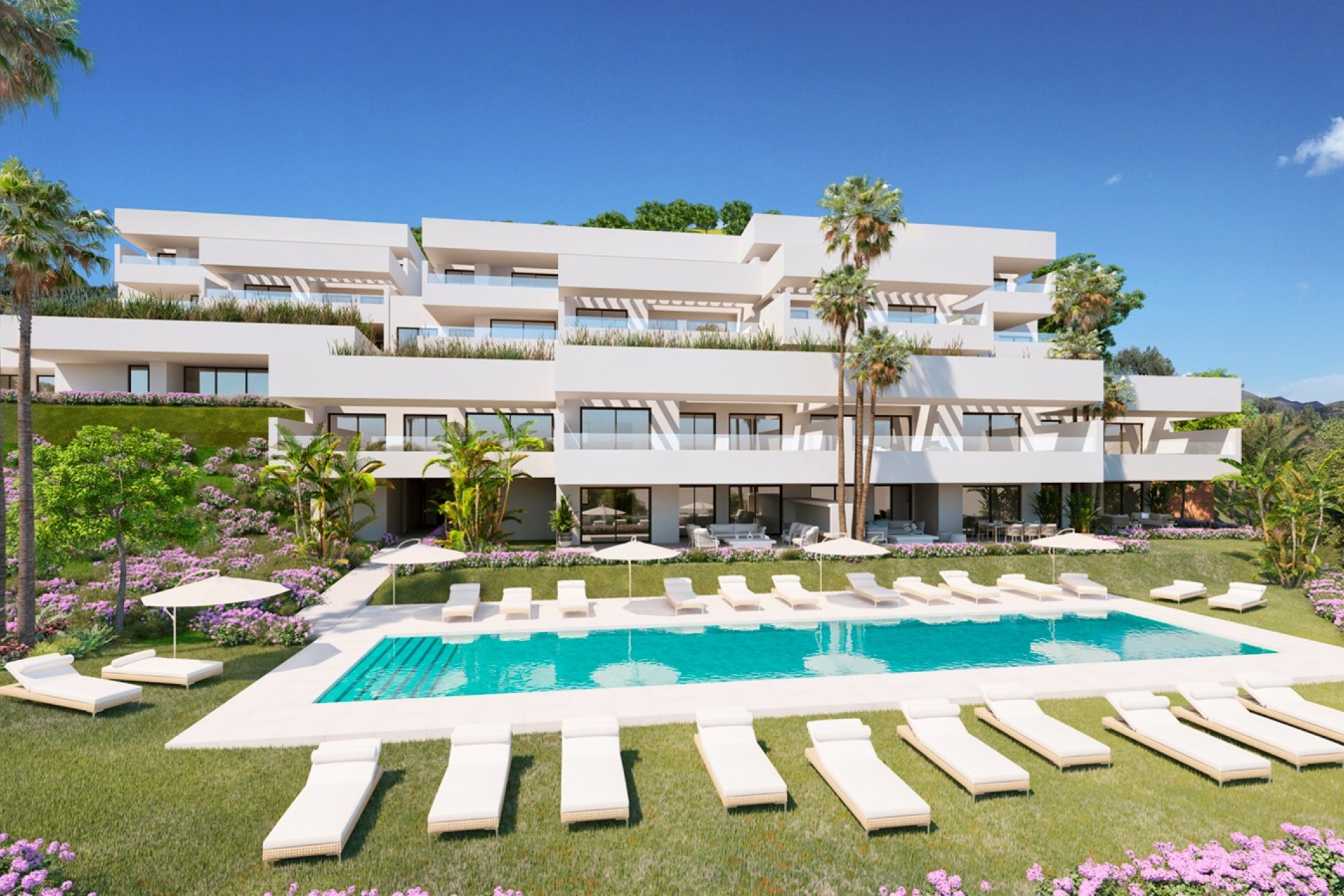 New Build - Apartment / flat -
Ojén