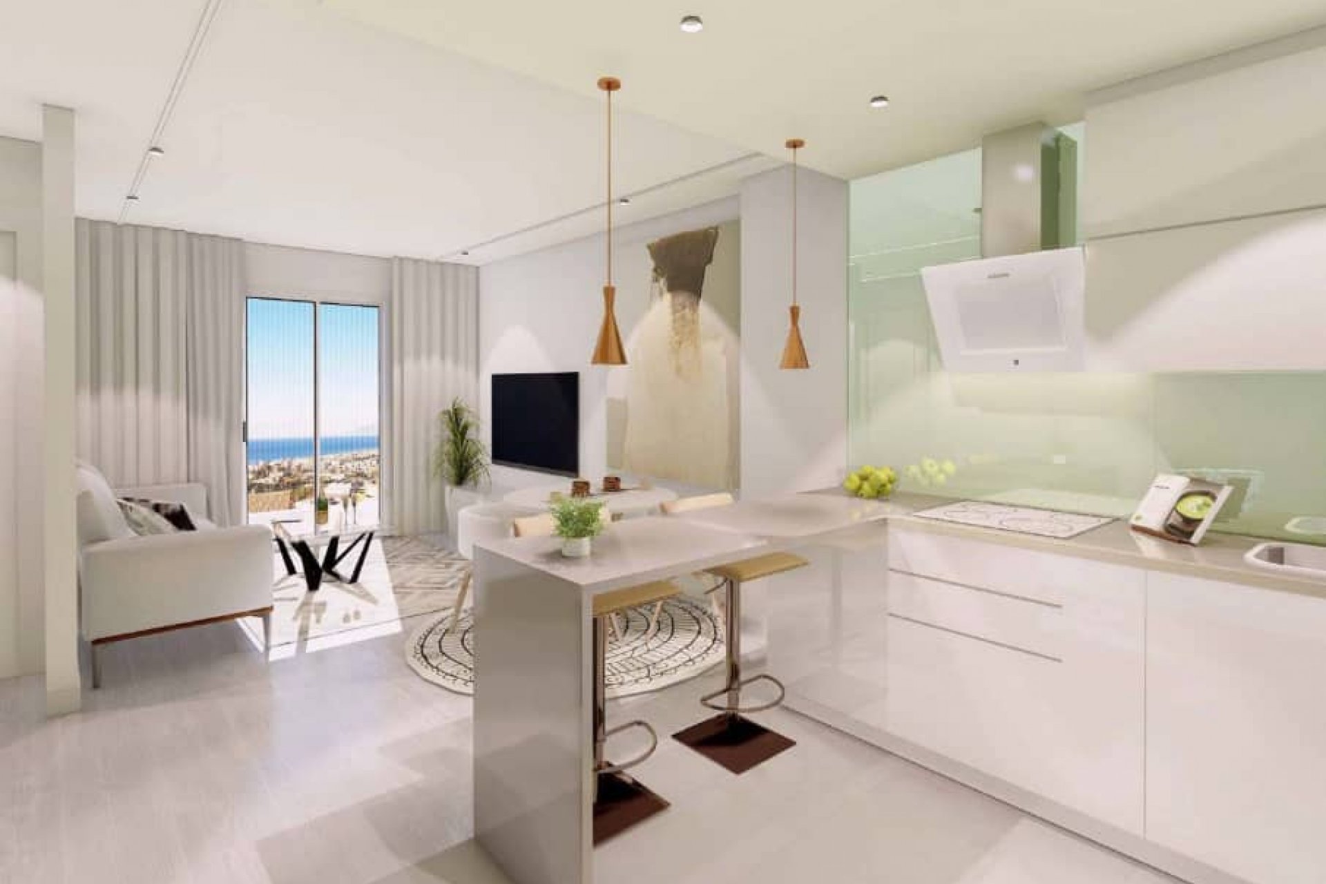 New Build - Apartment / flat -
Torre de Benagalbón