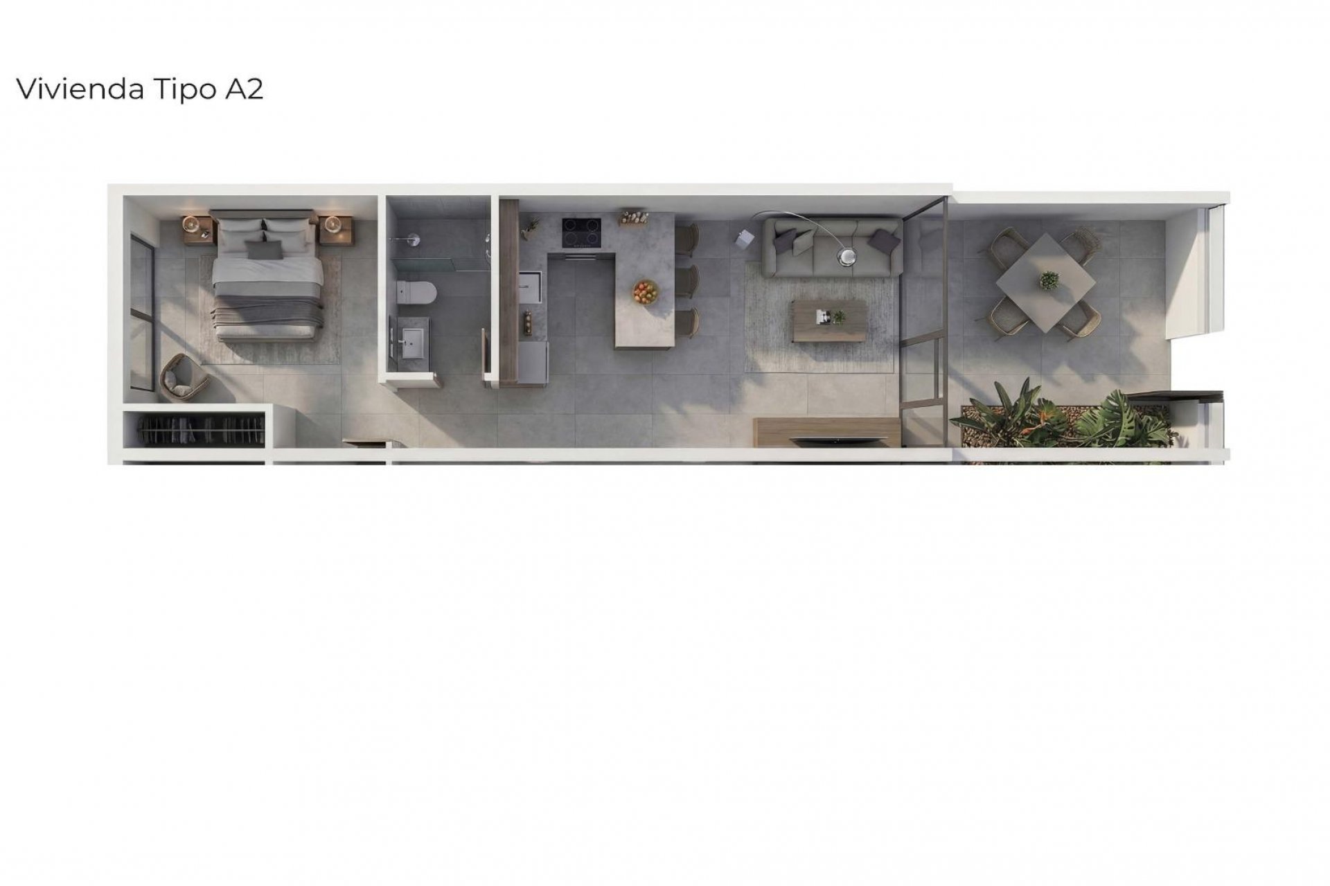 New Build - Apartment / flat -
Vera - Vera Playa