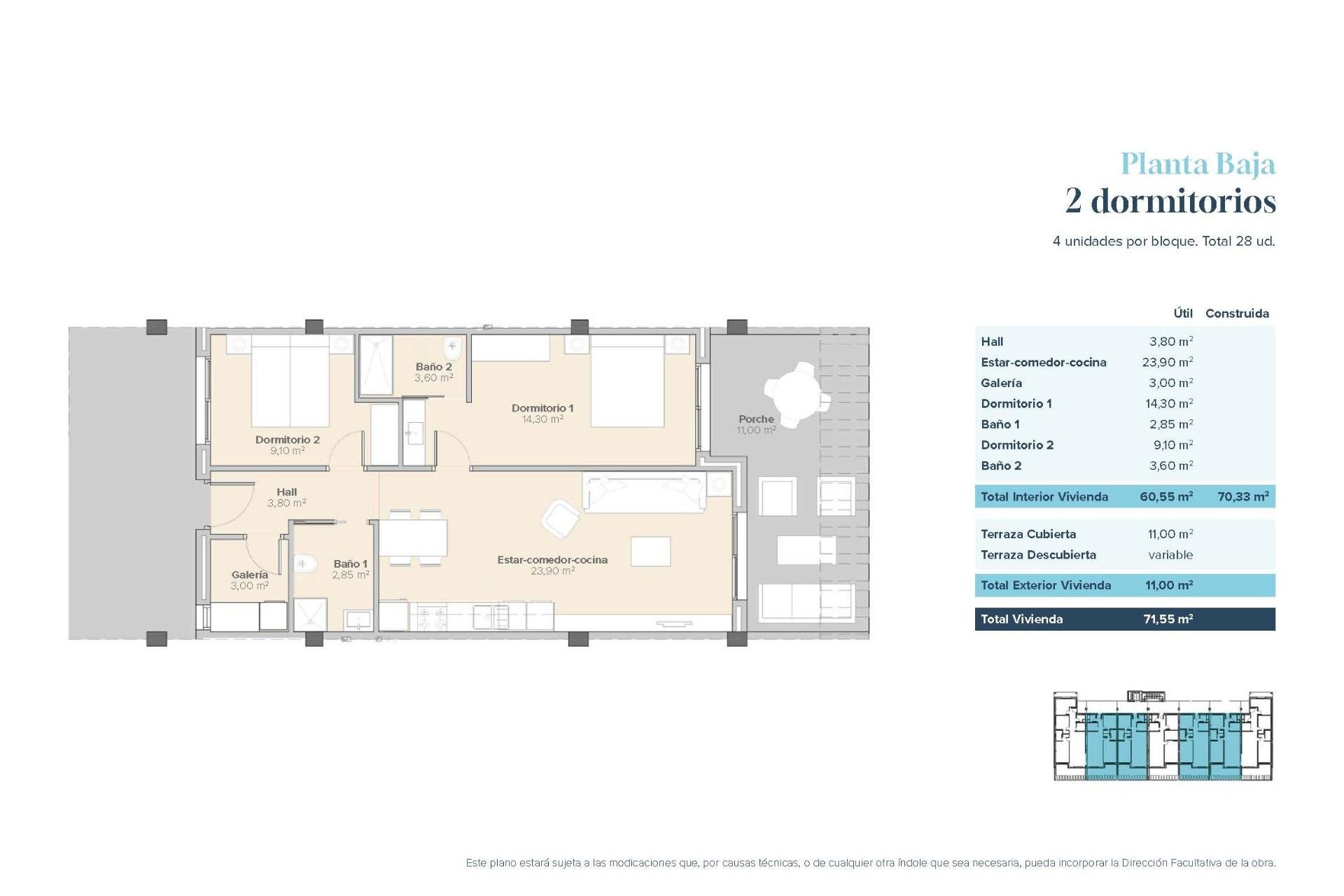 New Build - Apartment / flat -
Vera - Vera Playa