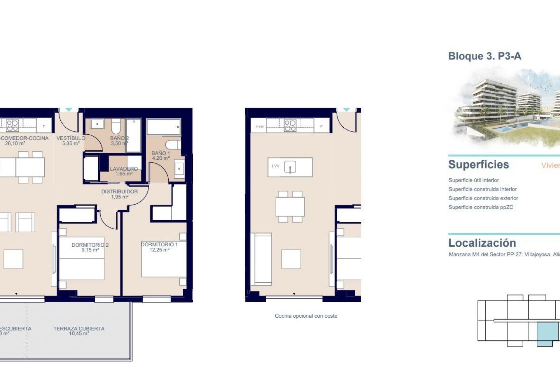 New Build - Apartment / flat -
Villajoyosa - Playa del Torres