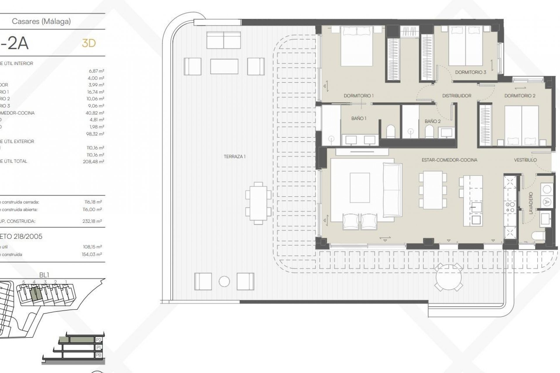 New Build - Penthouse -
Casares - Casares Golf