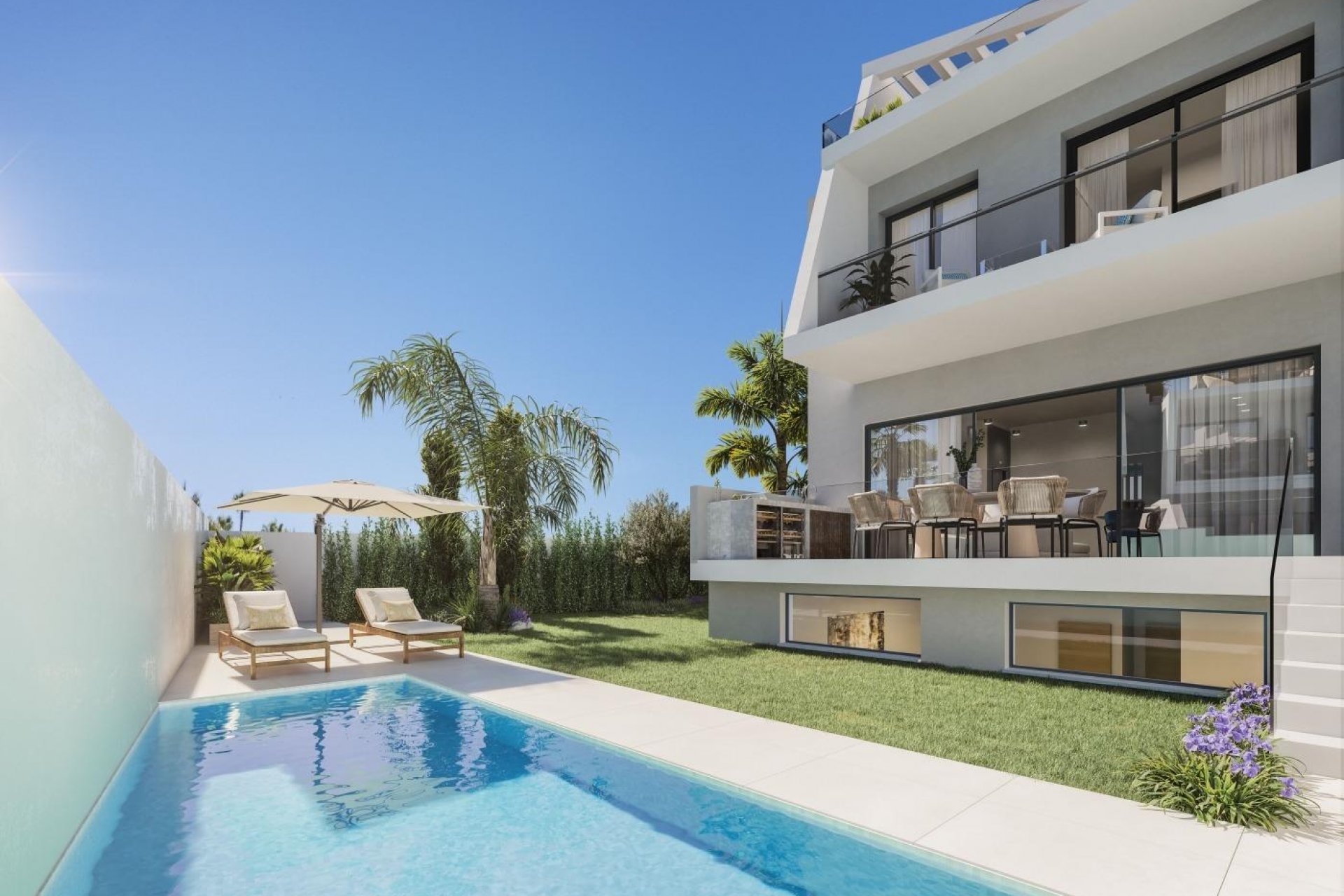 New Build - Townhouse -
Estepona - Los Flamingos