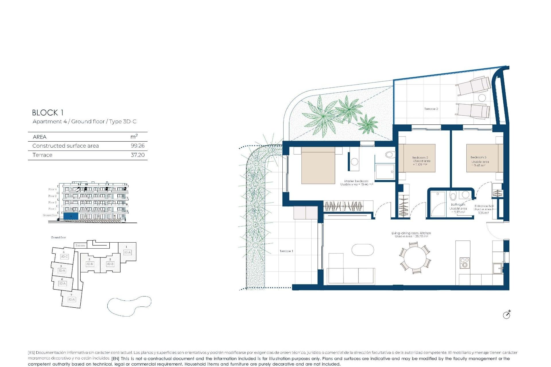 Nieuwbouw  - Appartement -
Banos y Mendigo - El Valle Golf