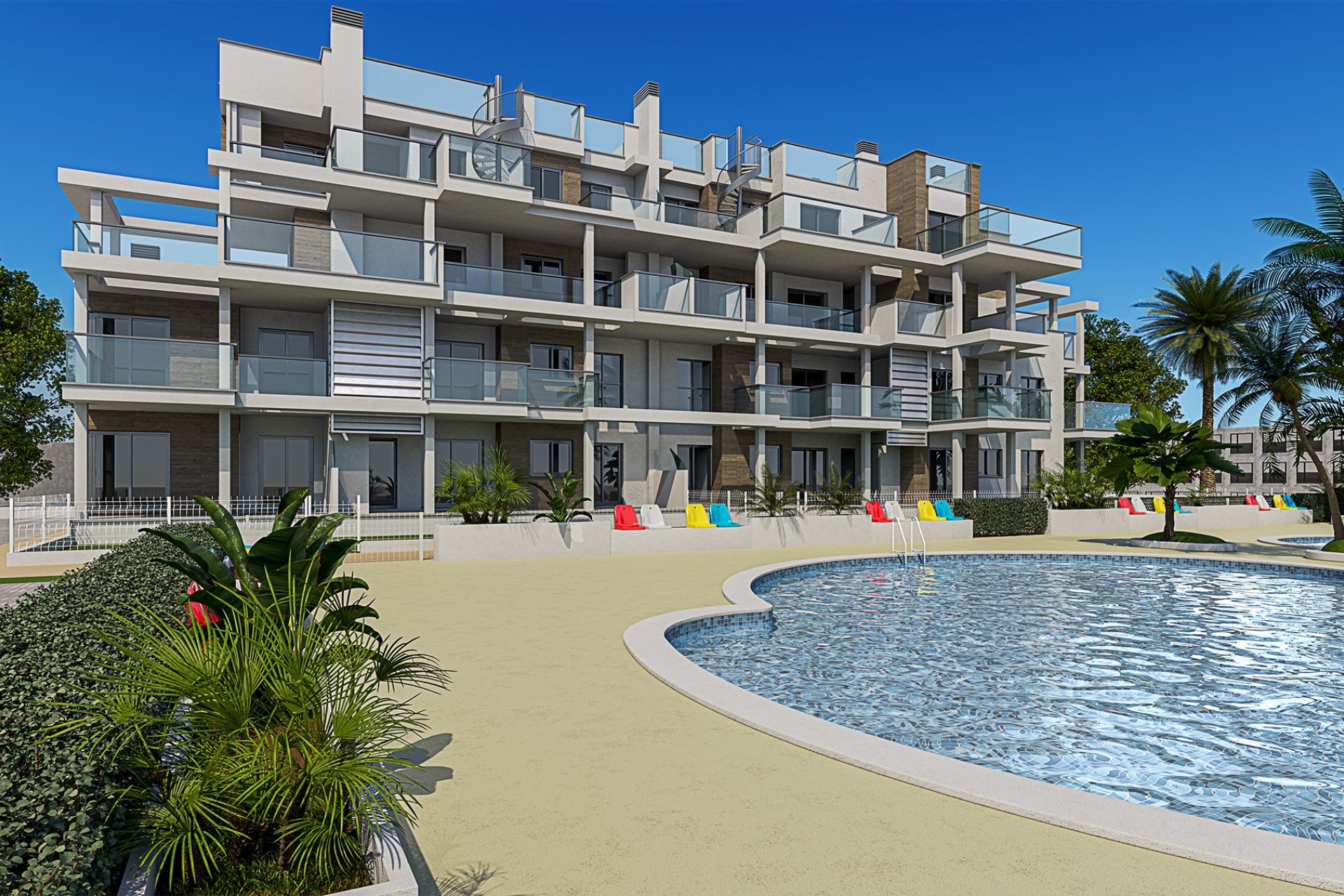 Nieuwbouw  - Appartement -
Denia