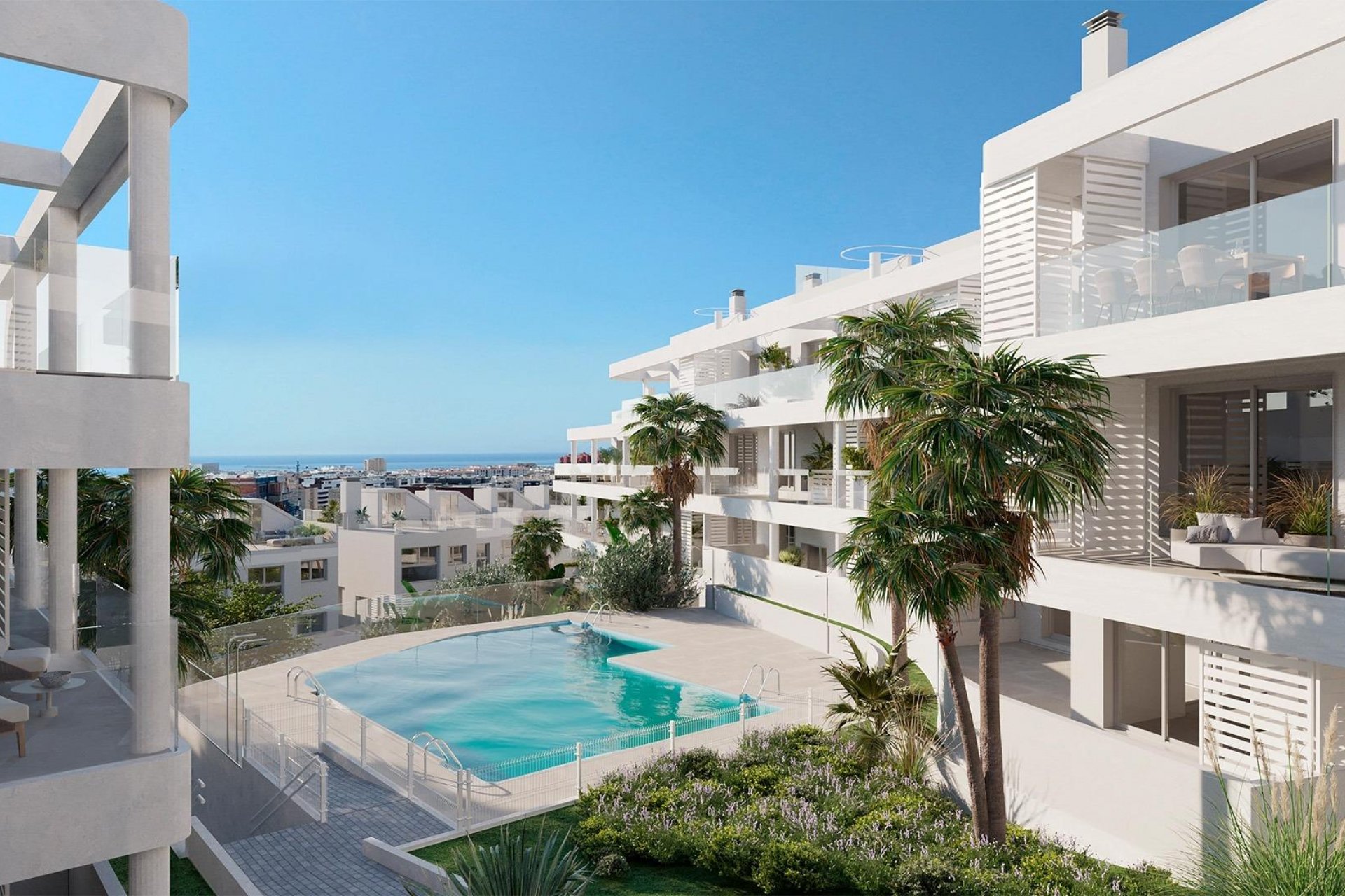 Nieuwbouw  - Appartement -
Estepona - Polideportivo