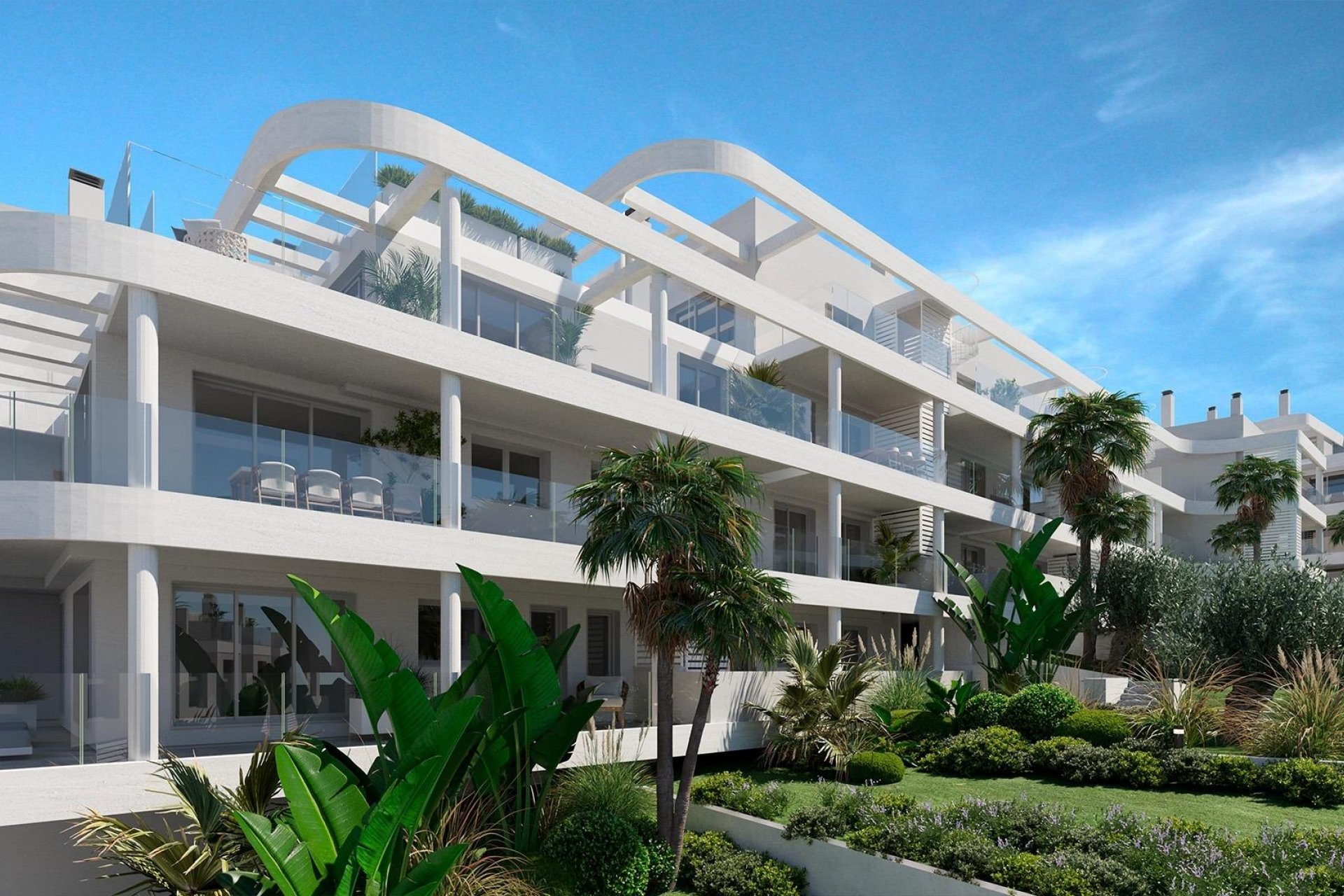Nieuwbouw  - Appartement -
Estepona - Polideportivo