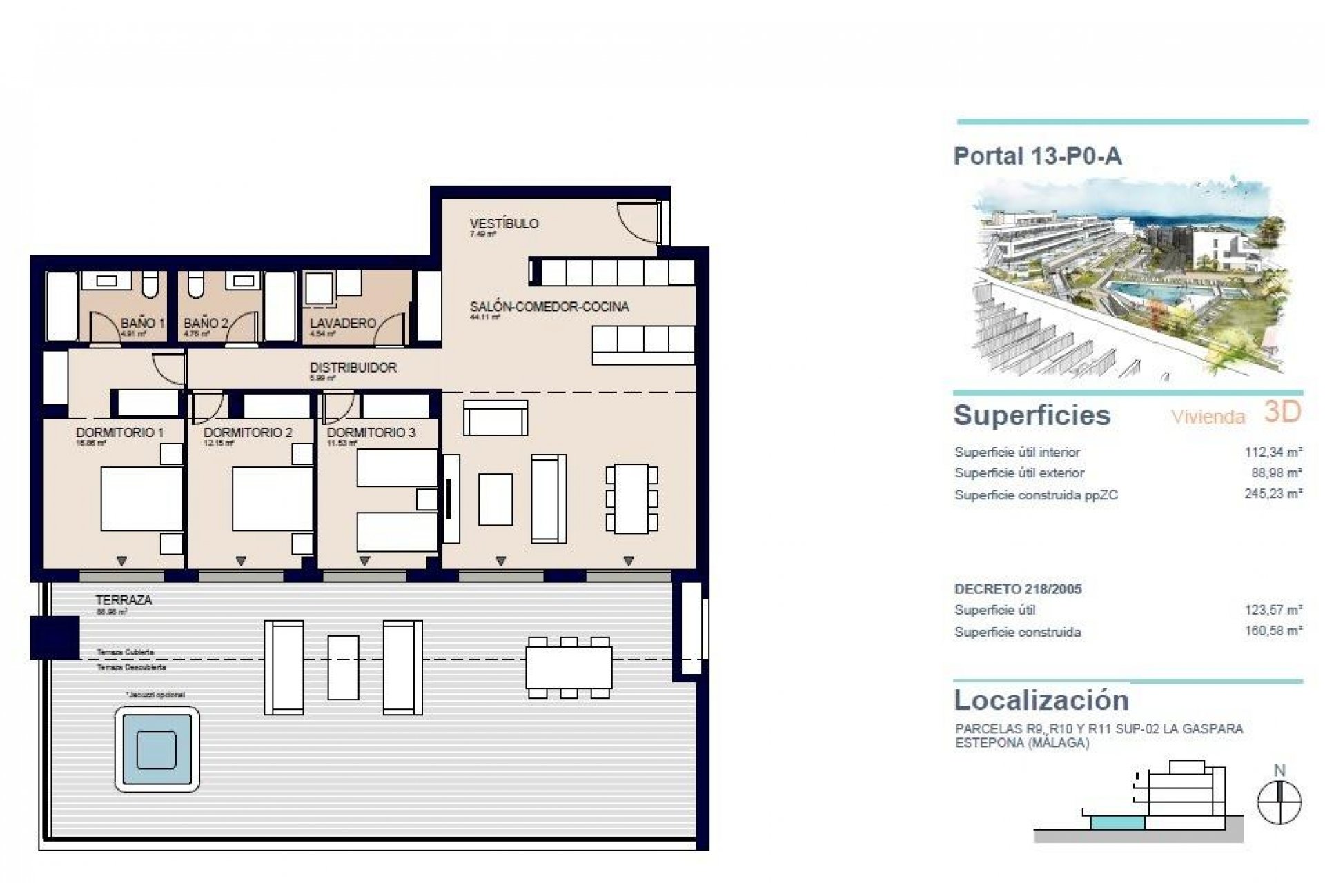 Nieuwbouw  - Appartement -
Estepona - Urb. La Gaspara