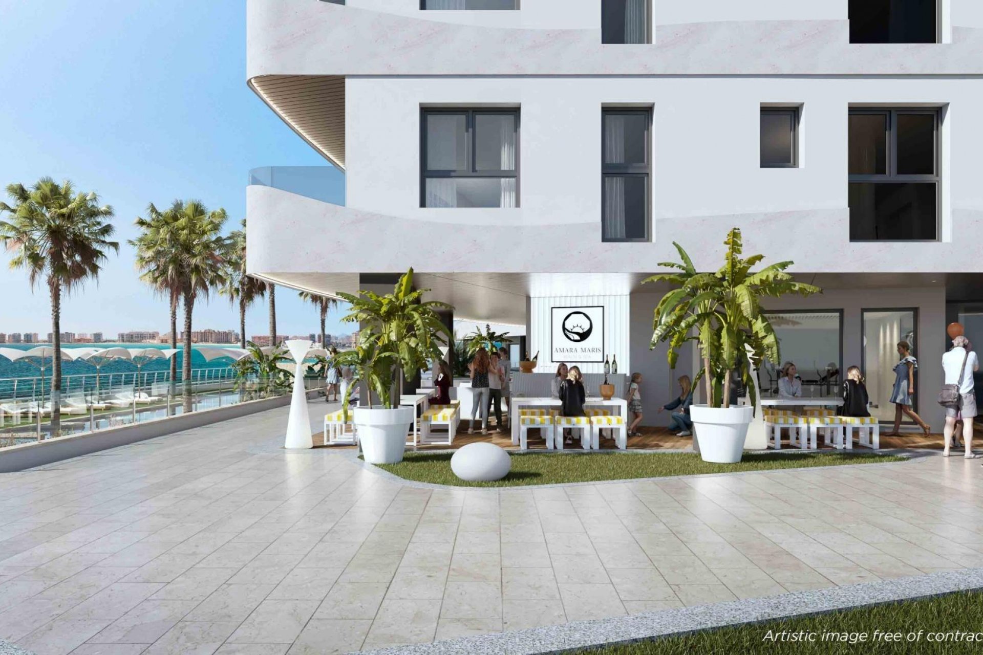 Nieuwbouw - Appartement -
La Manga del Mar Menor - Veneziola