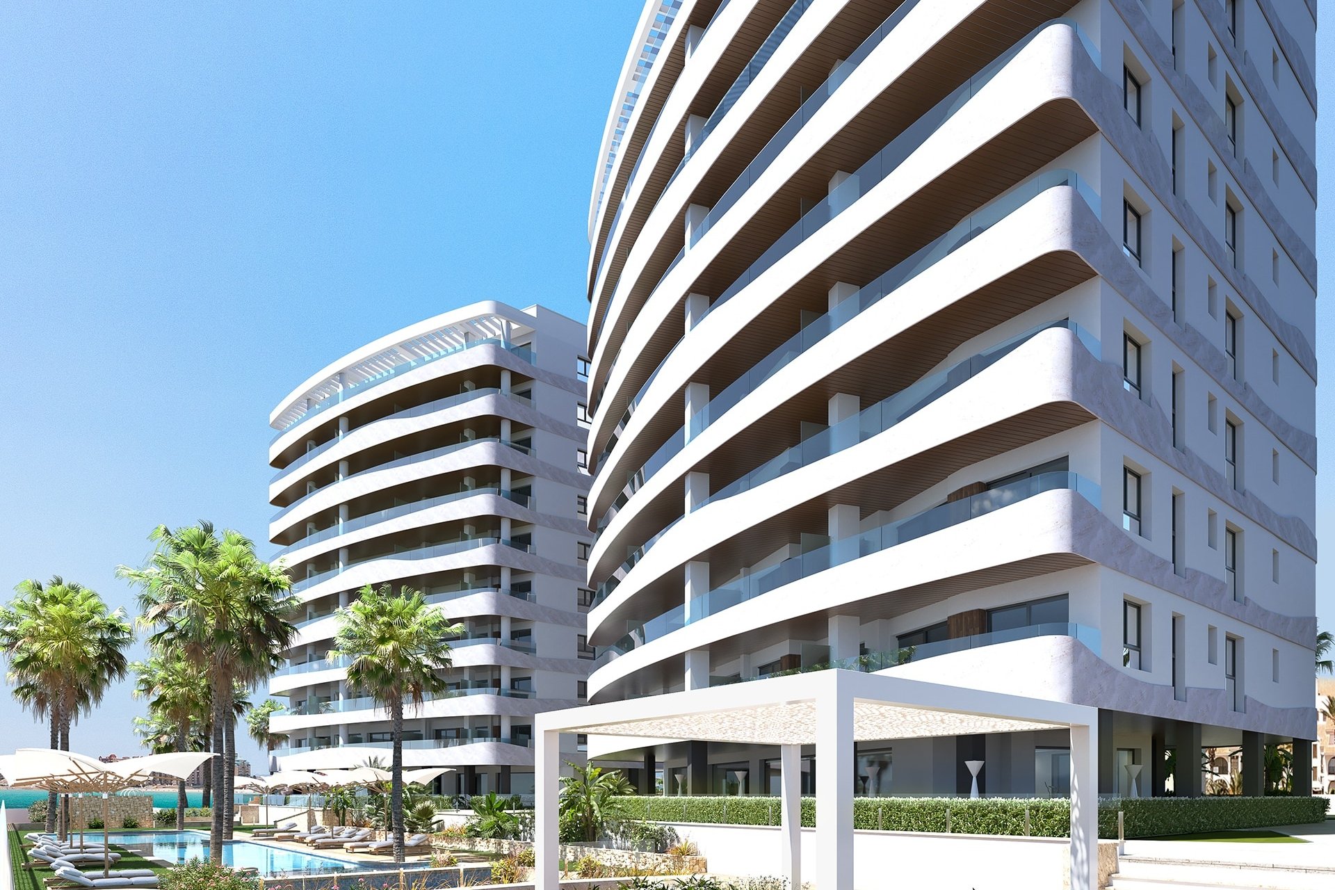 Nieuwbouw  - Appartement -
La Manga del Mar Menor