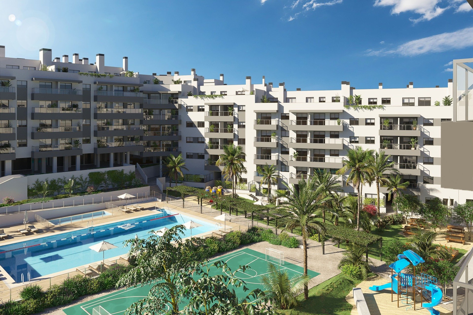 Nieuwbouw  - Appartement -
Las Lagunas de Mijas