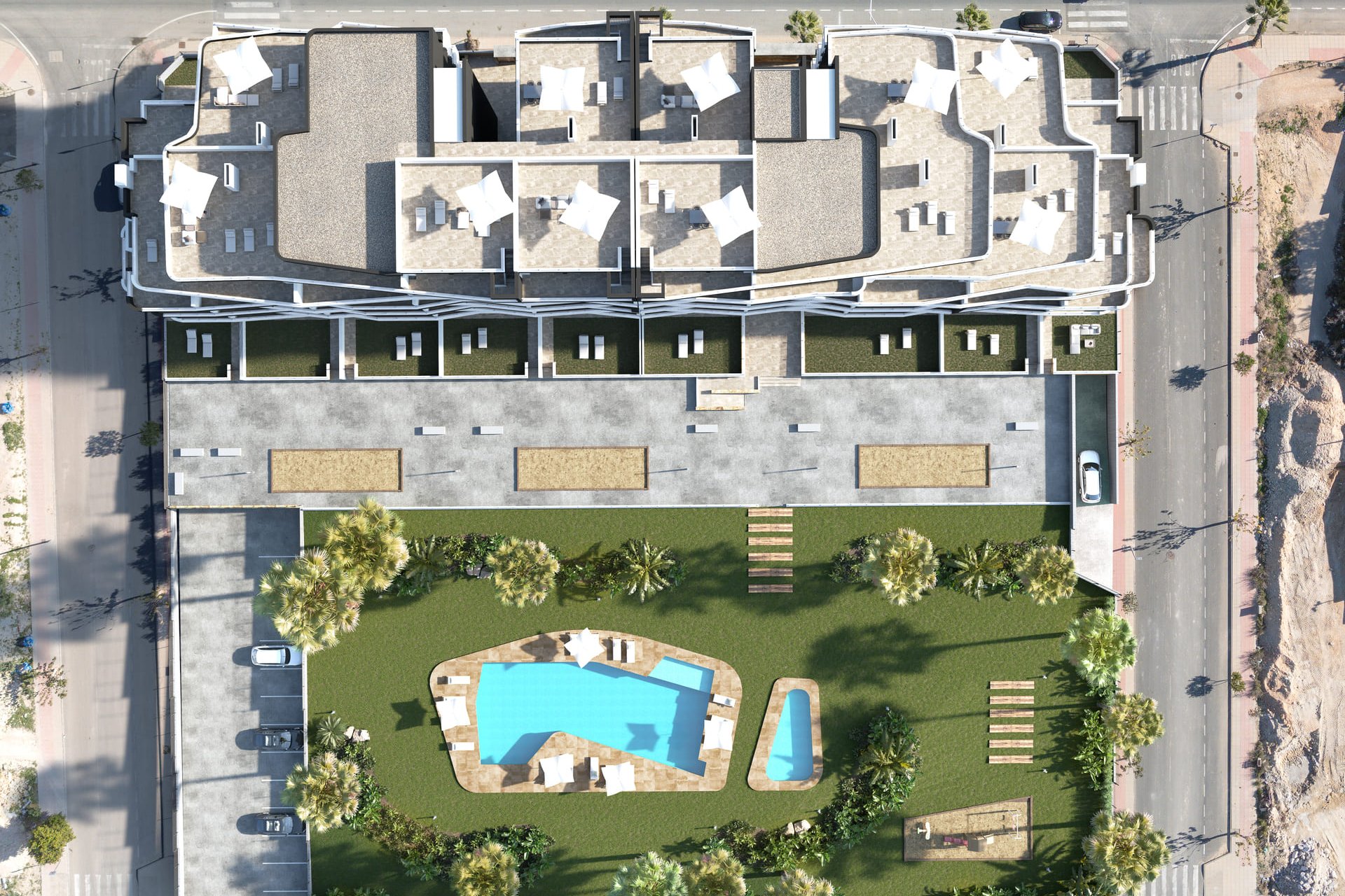 Nieuwbouw  - Appartement -
San Miguel de Salinas