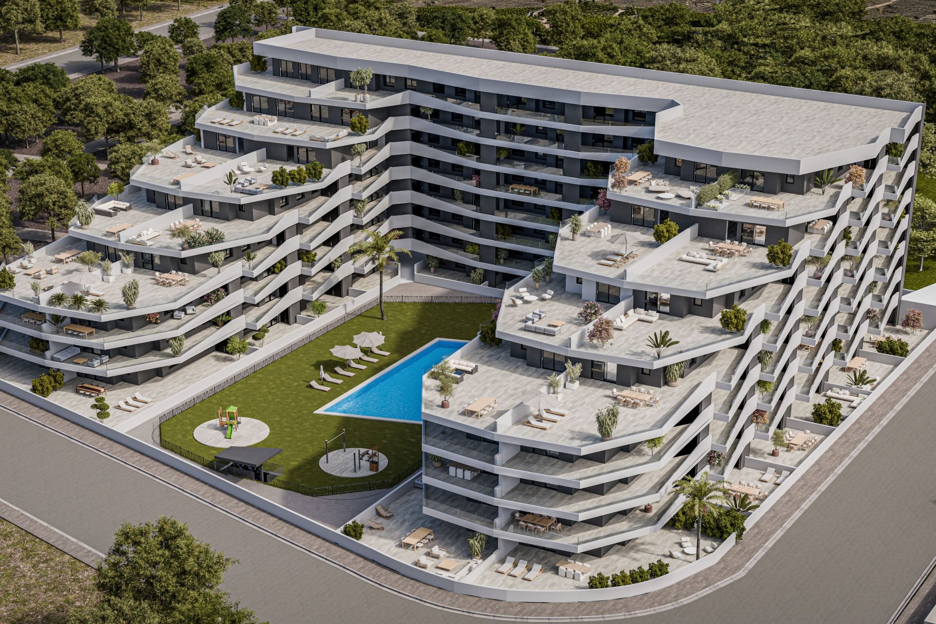 Nieuwbouw  - Appartement -
San Miguel de Salinas