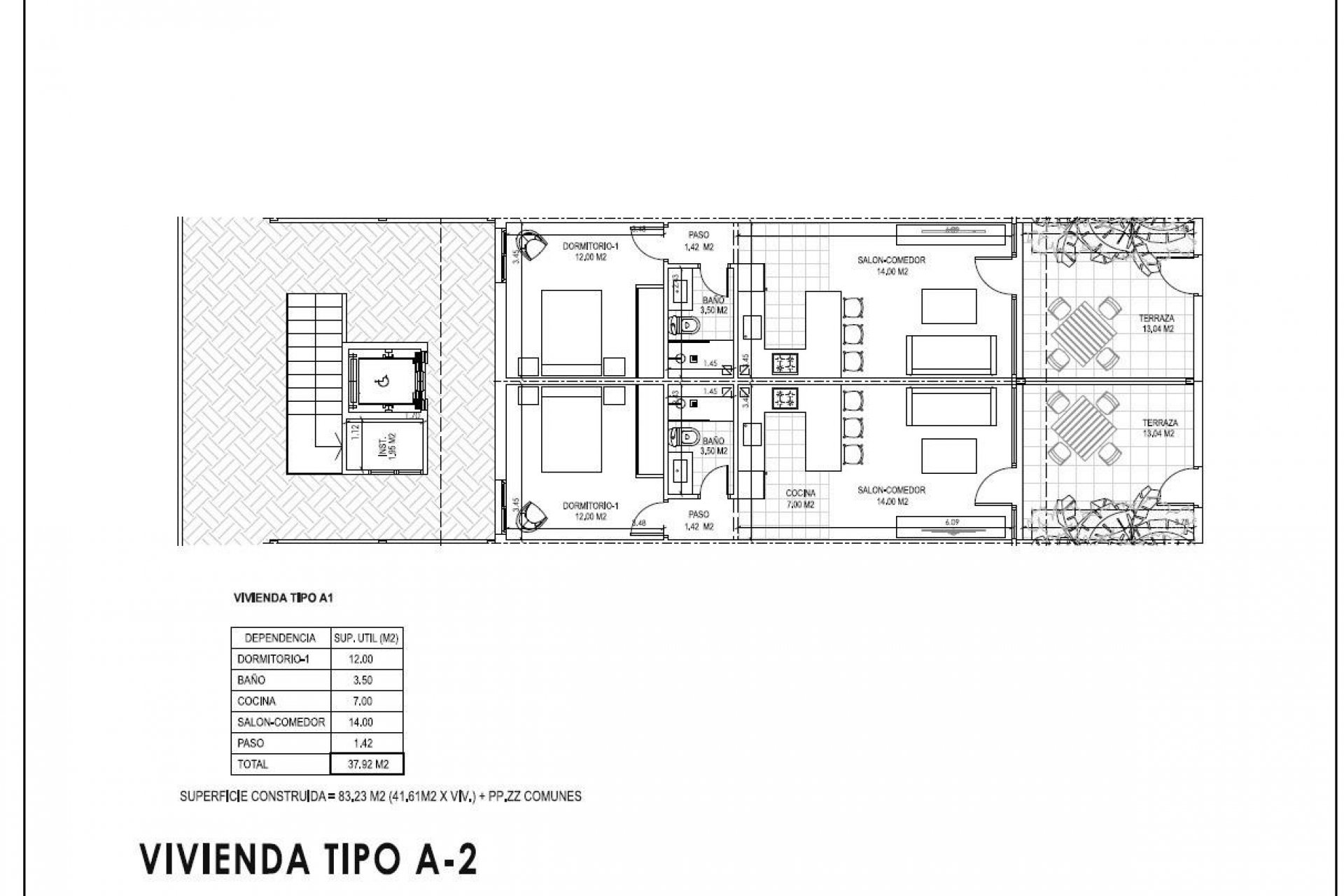 Nieuwbouw  - Appartement -
Vera - Vera Playa