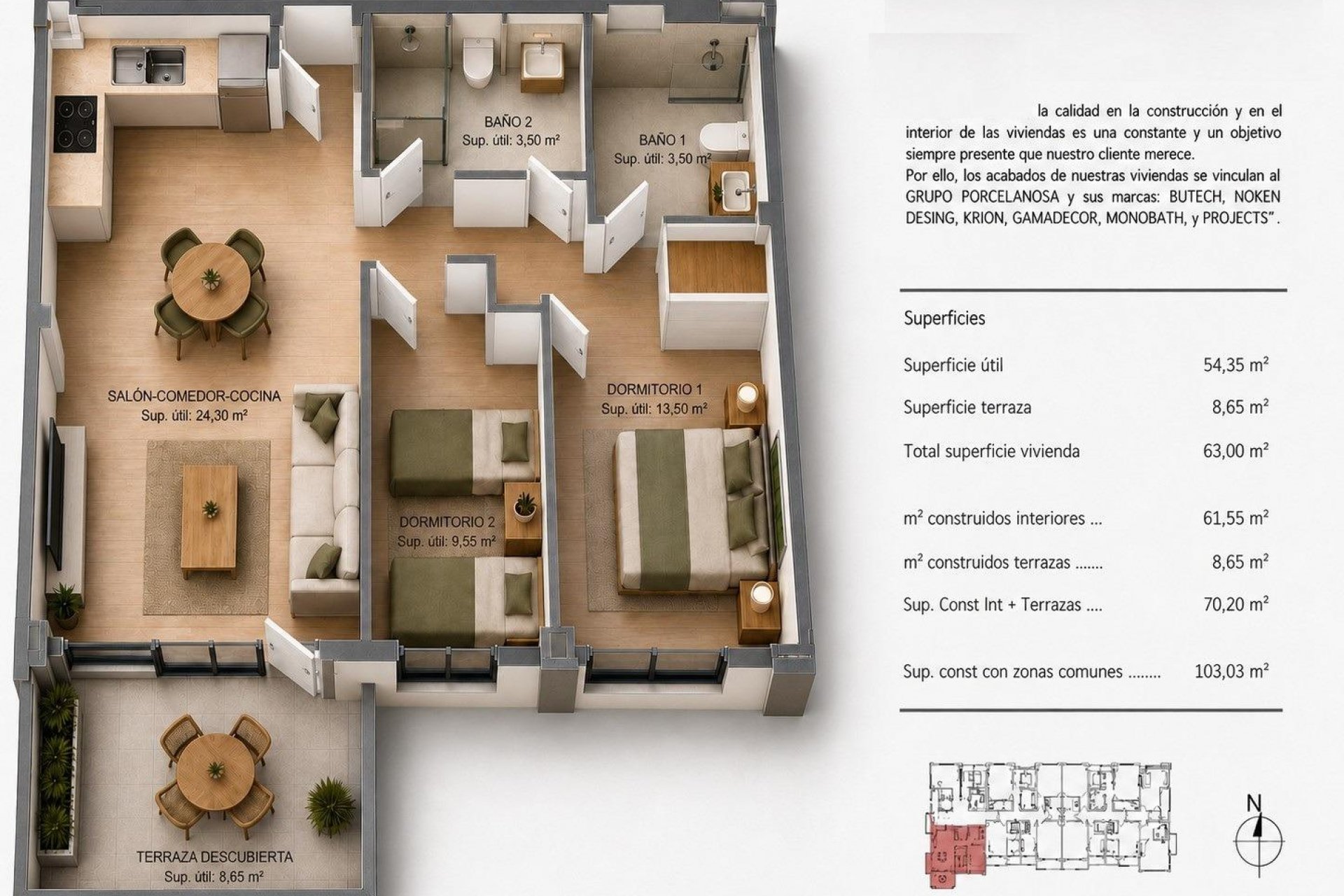Nieuwbouw  - Appartement -
Villajoyosa - Cala de Finestrat