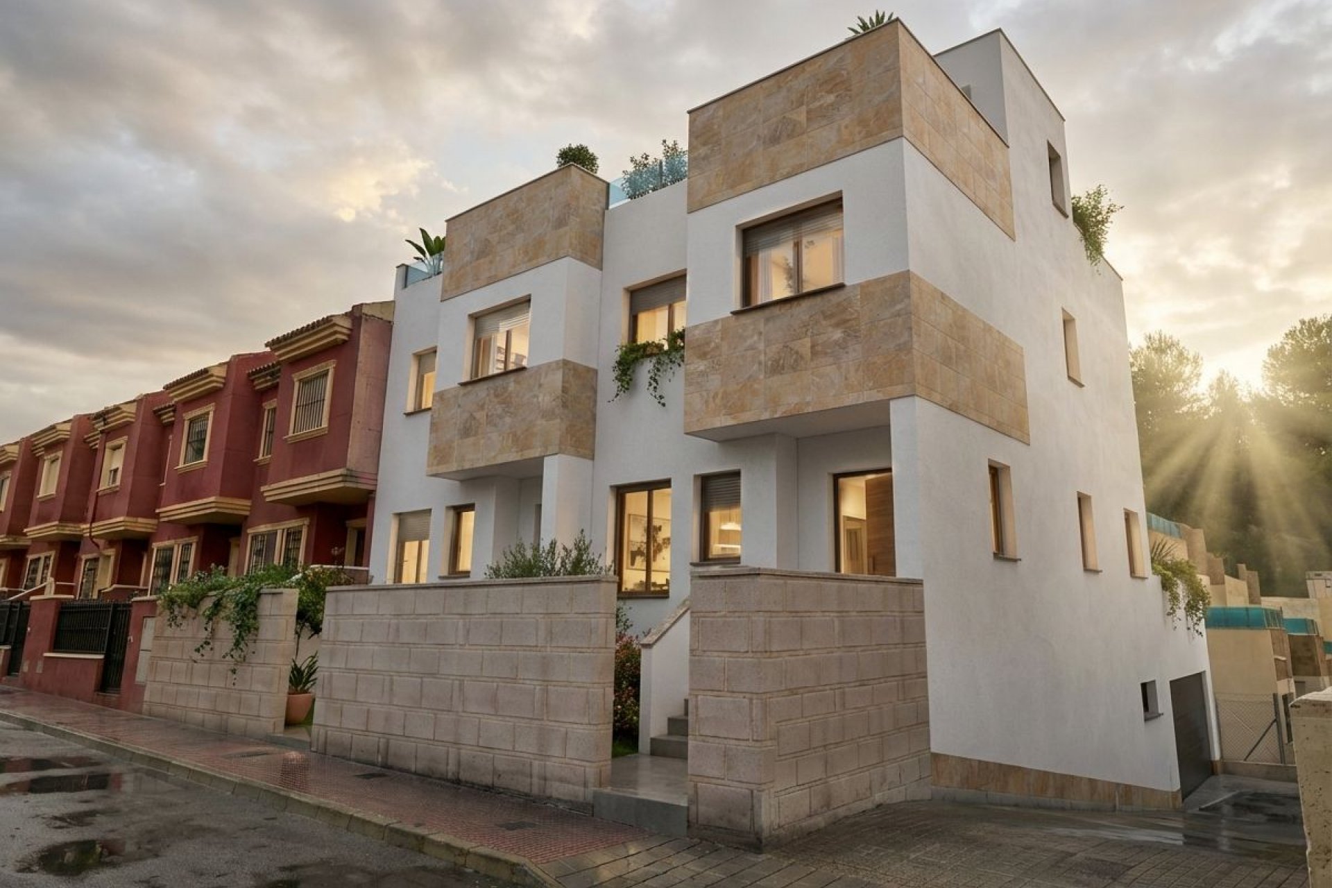 Nieuwbouw  - Geschakelde woning -
Bigastro