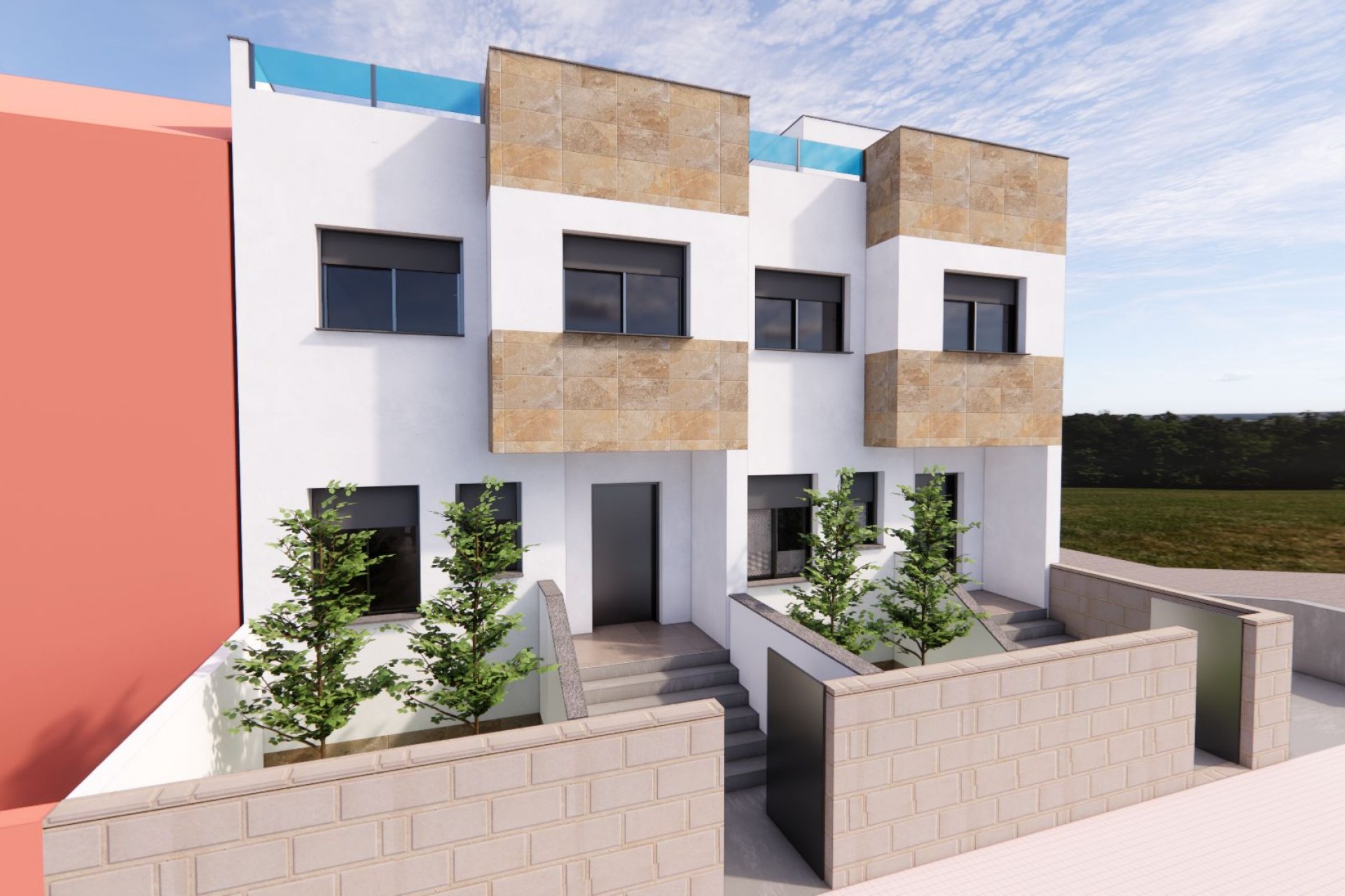 Nieuwbouw  - Geschakelde woning -
Bigastro